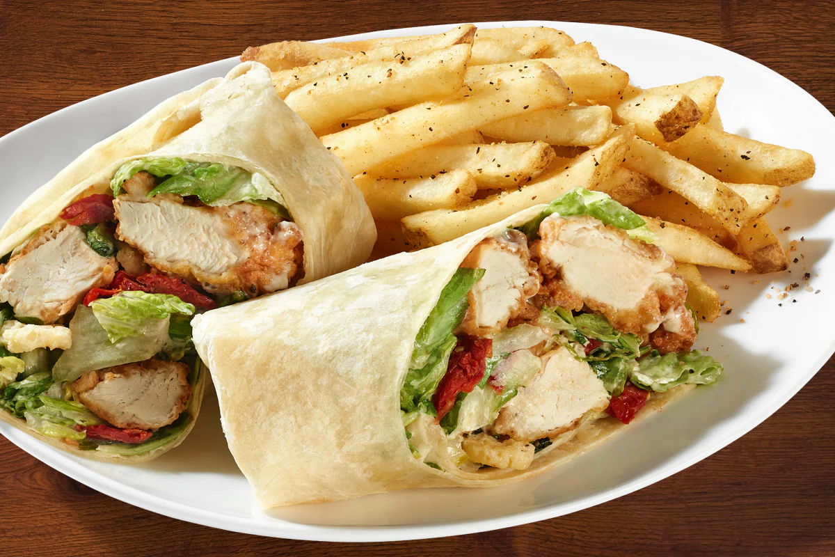 MEDITERRANEAN ZINGER CAESAR WRAP