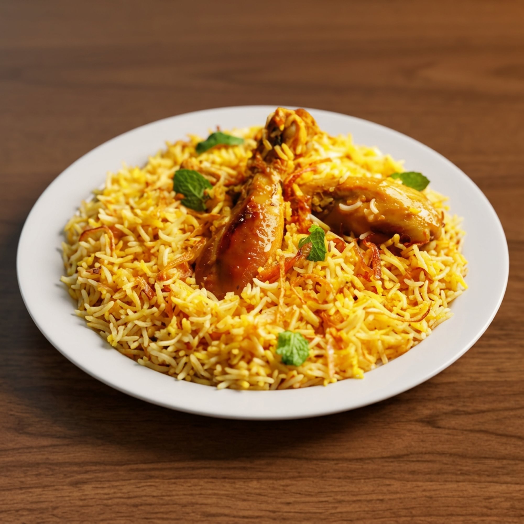 Hyderabadi Chicken Dum Biryani