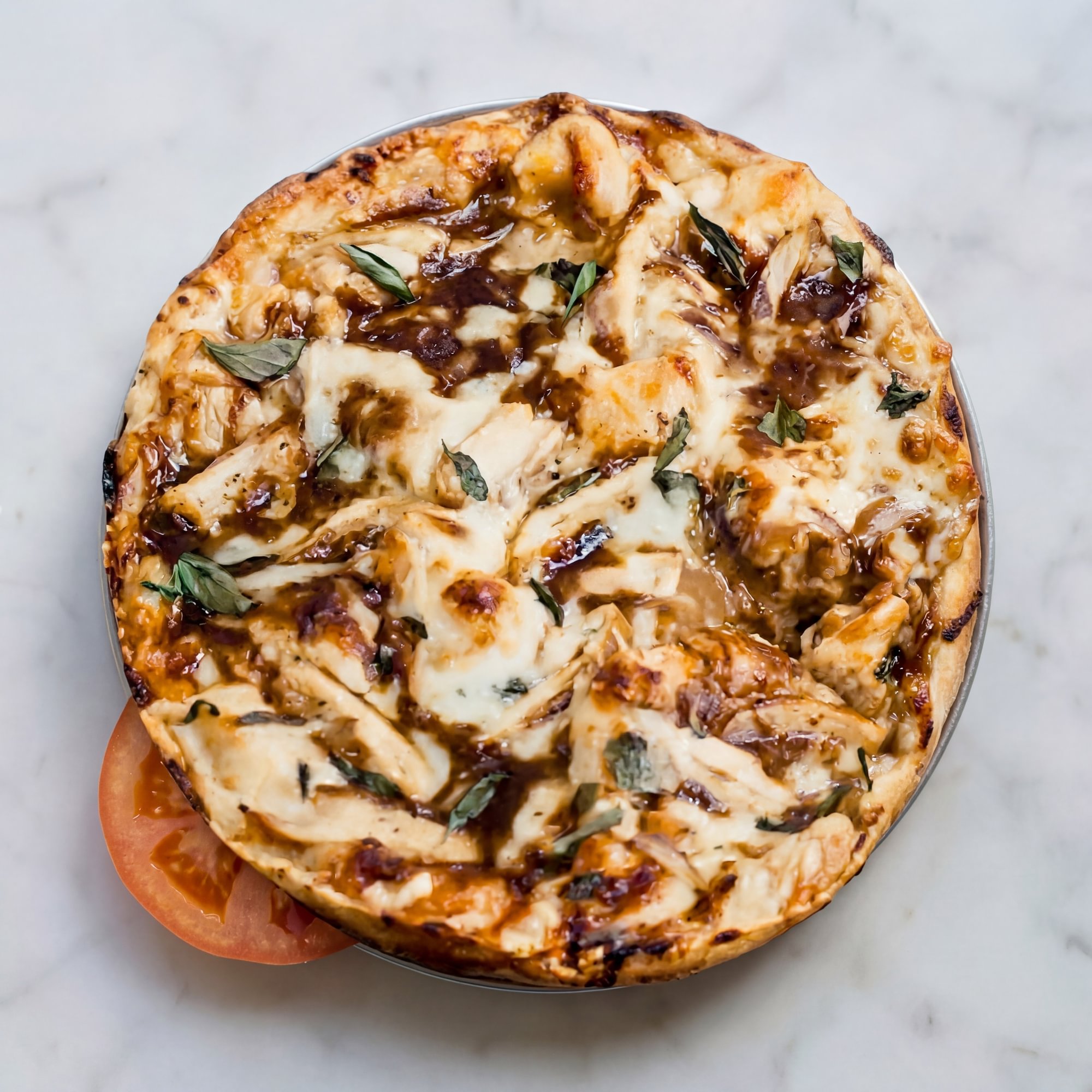 Chicken Marsala Pizza