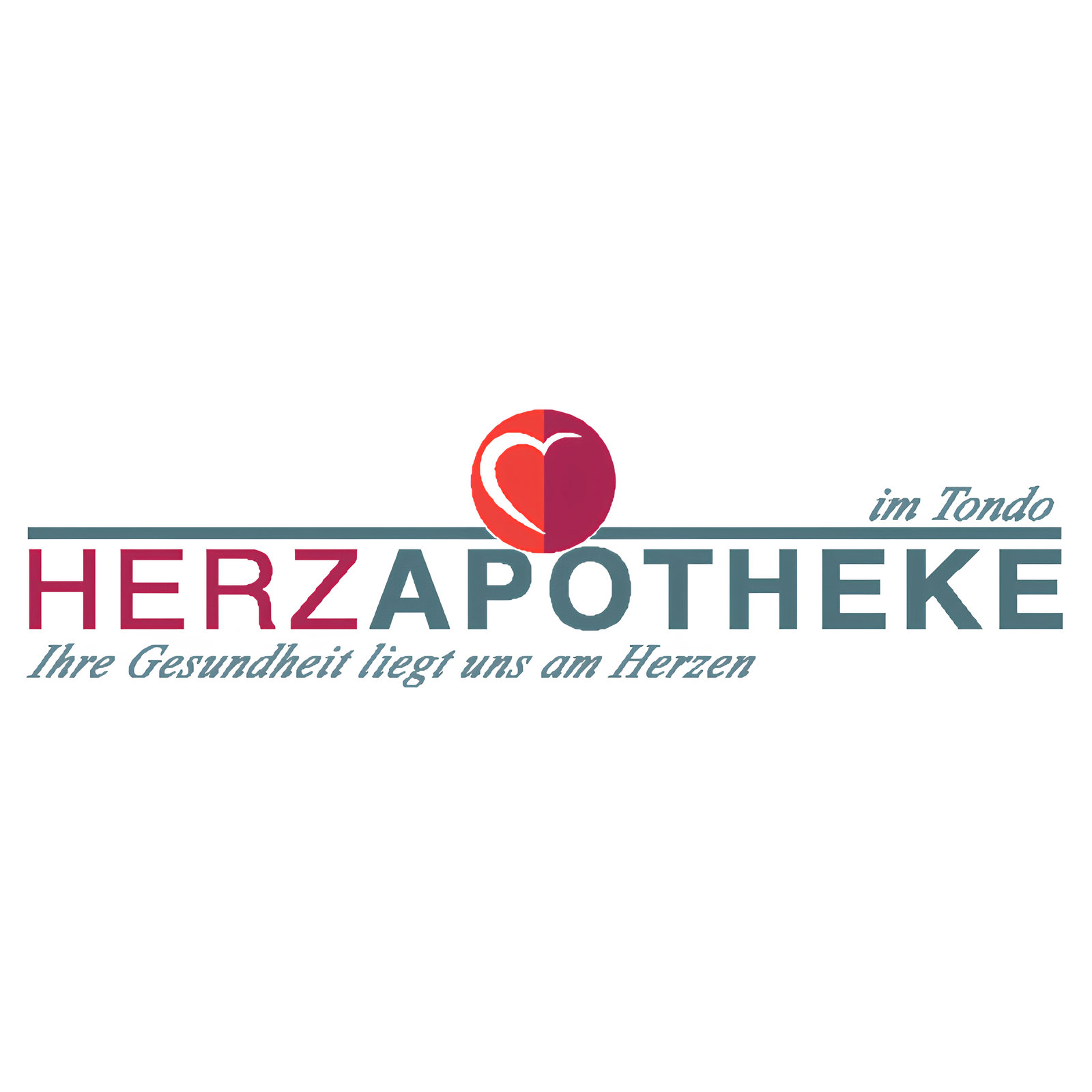 Logo der Herz-Apotheke im Tondo