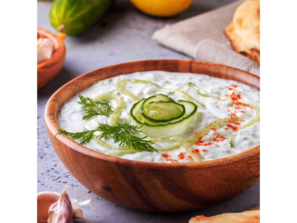 Tzatziki with pita