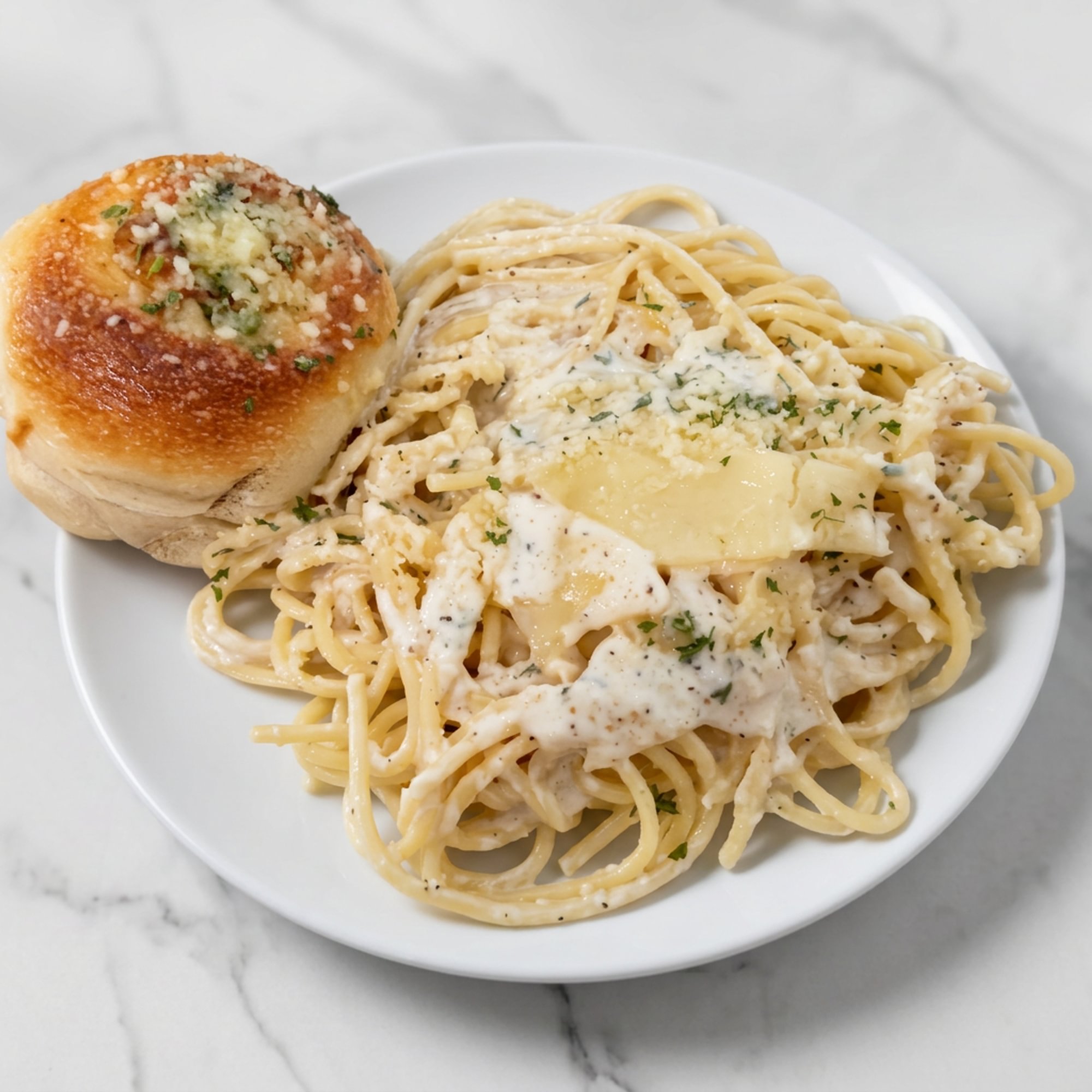 Kids Spaghetti with Alfredo