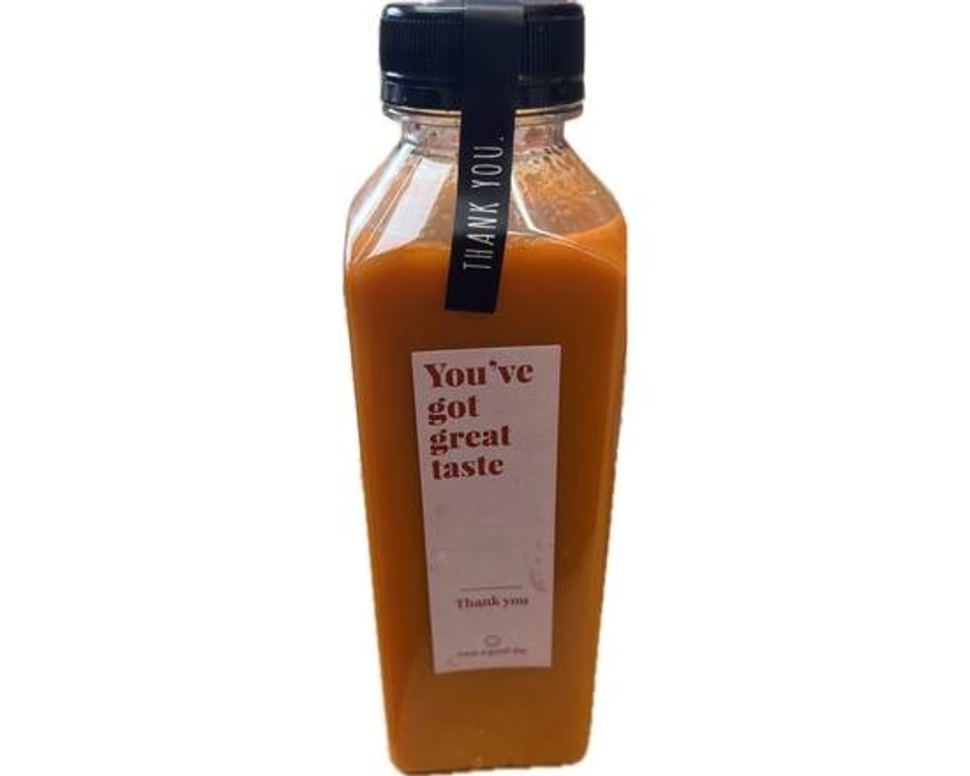 Ginger Carrot Fresh Cold Pressed Juice
