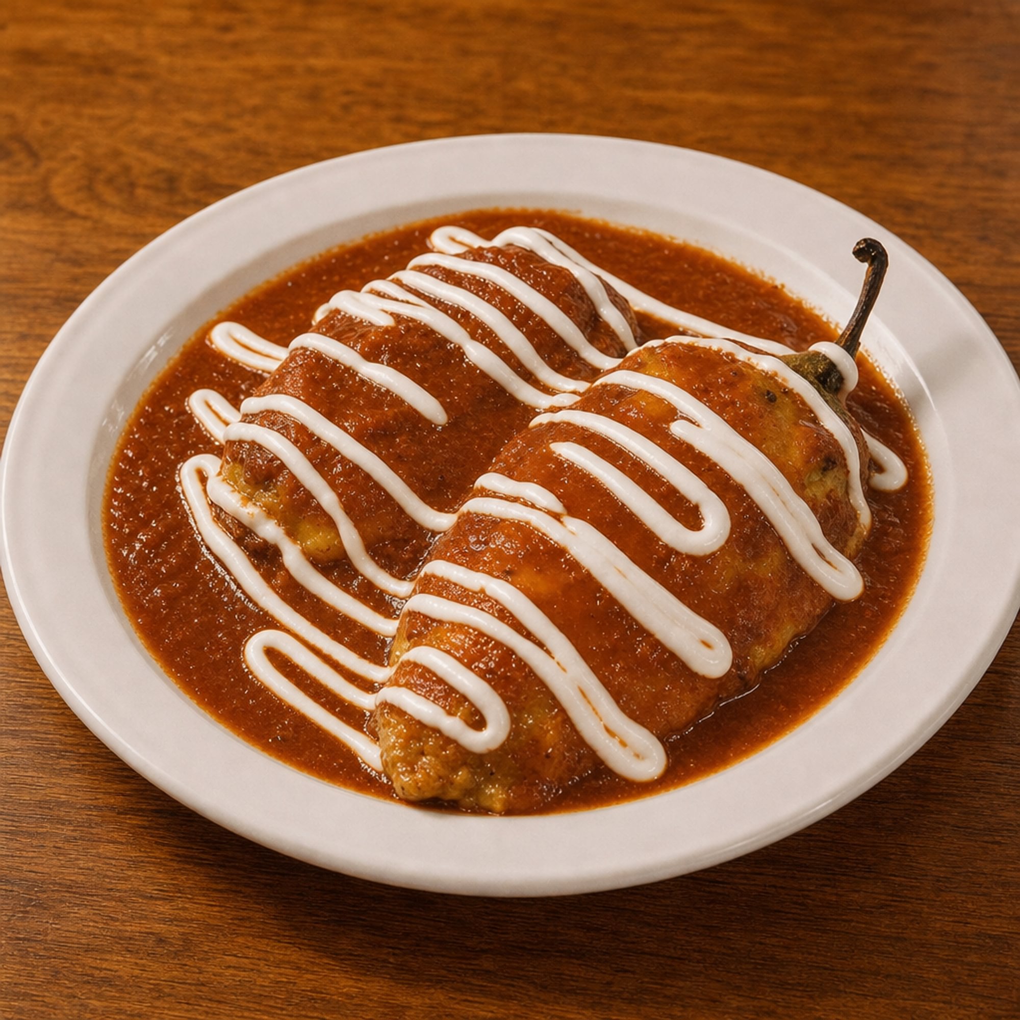 Chiles Rellenos Plate