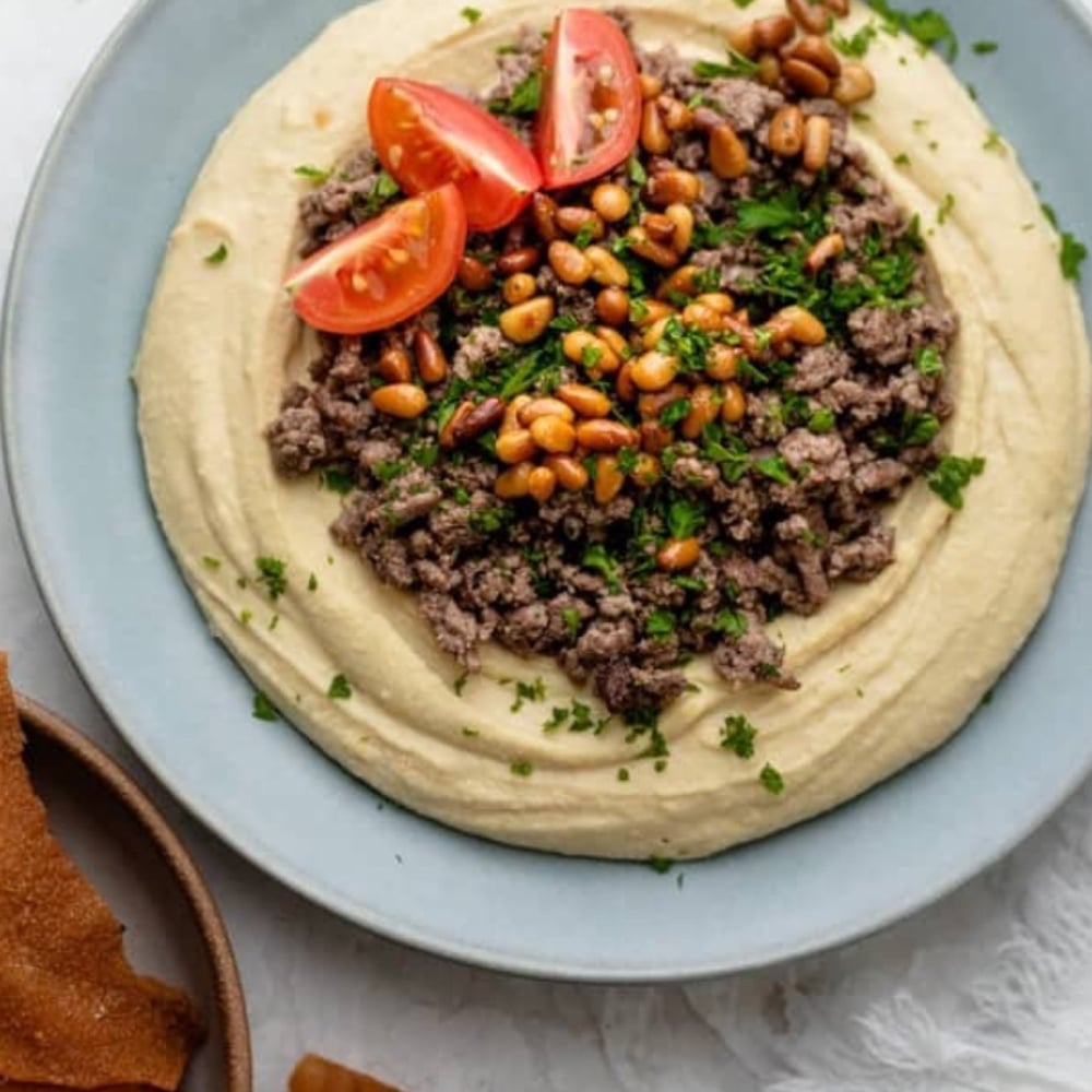 5.Hummus over Meat