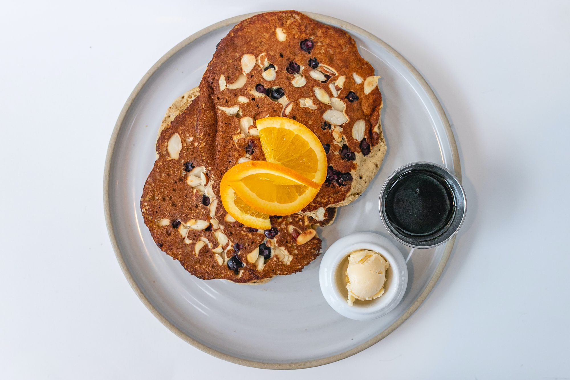 Blueberry Nut Pancakes