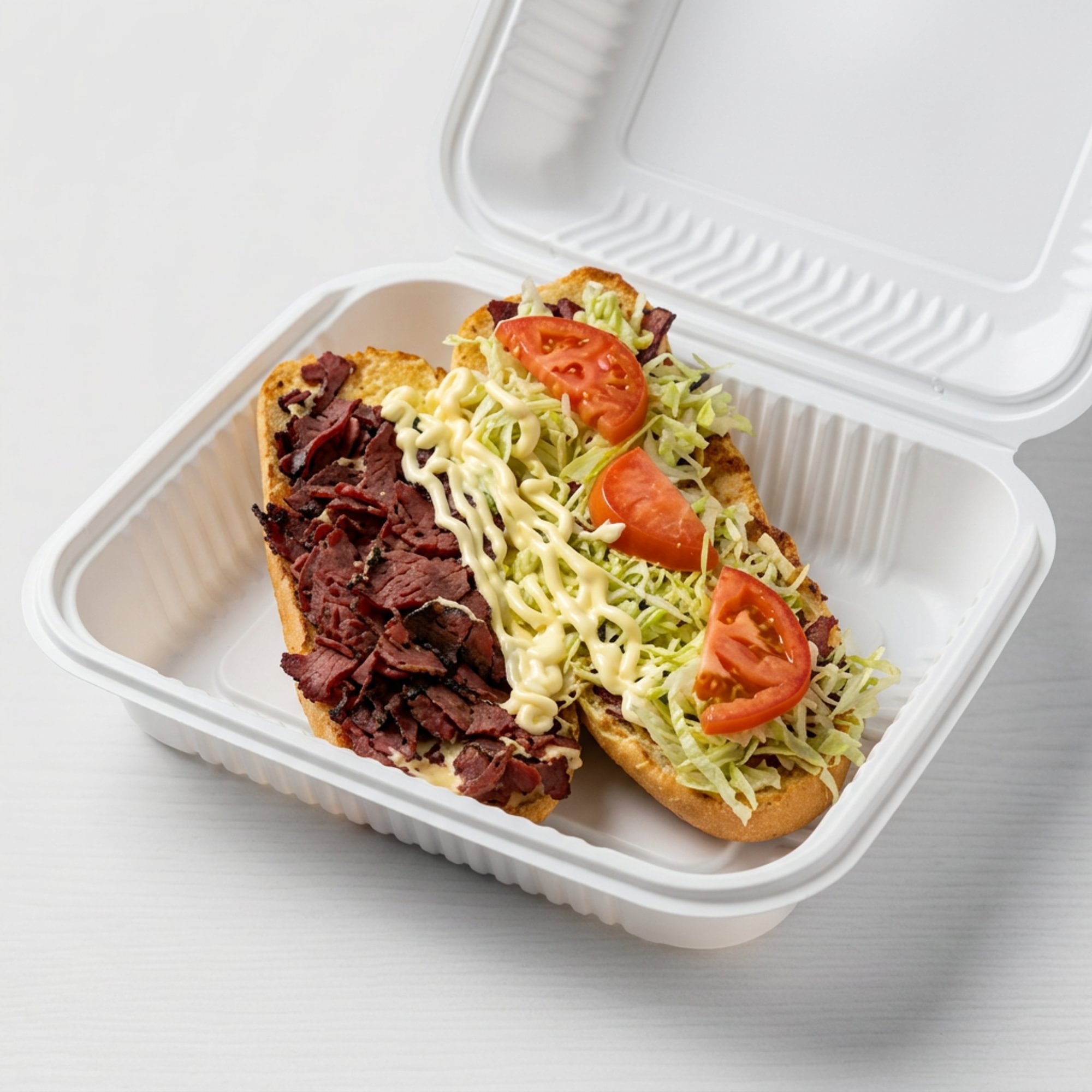 Pastrami & Cheese (Half)