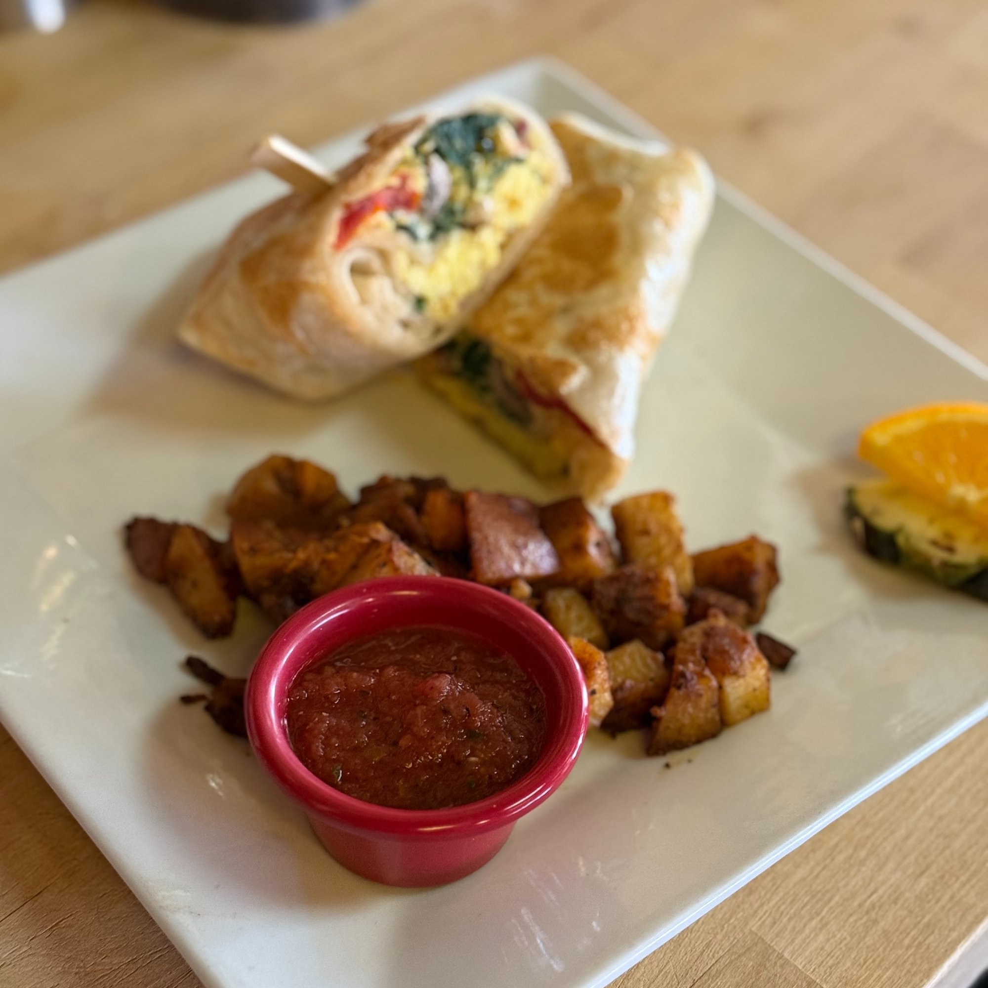 Veggie Breakfast Wrap