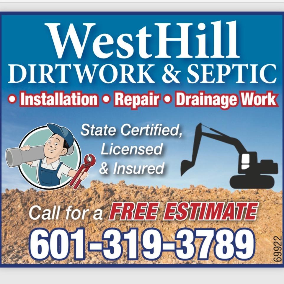 WestHill Dirt Work &amp; Septic Logo