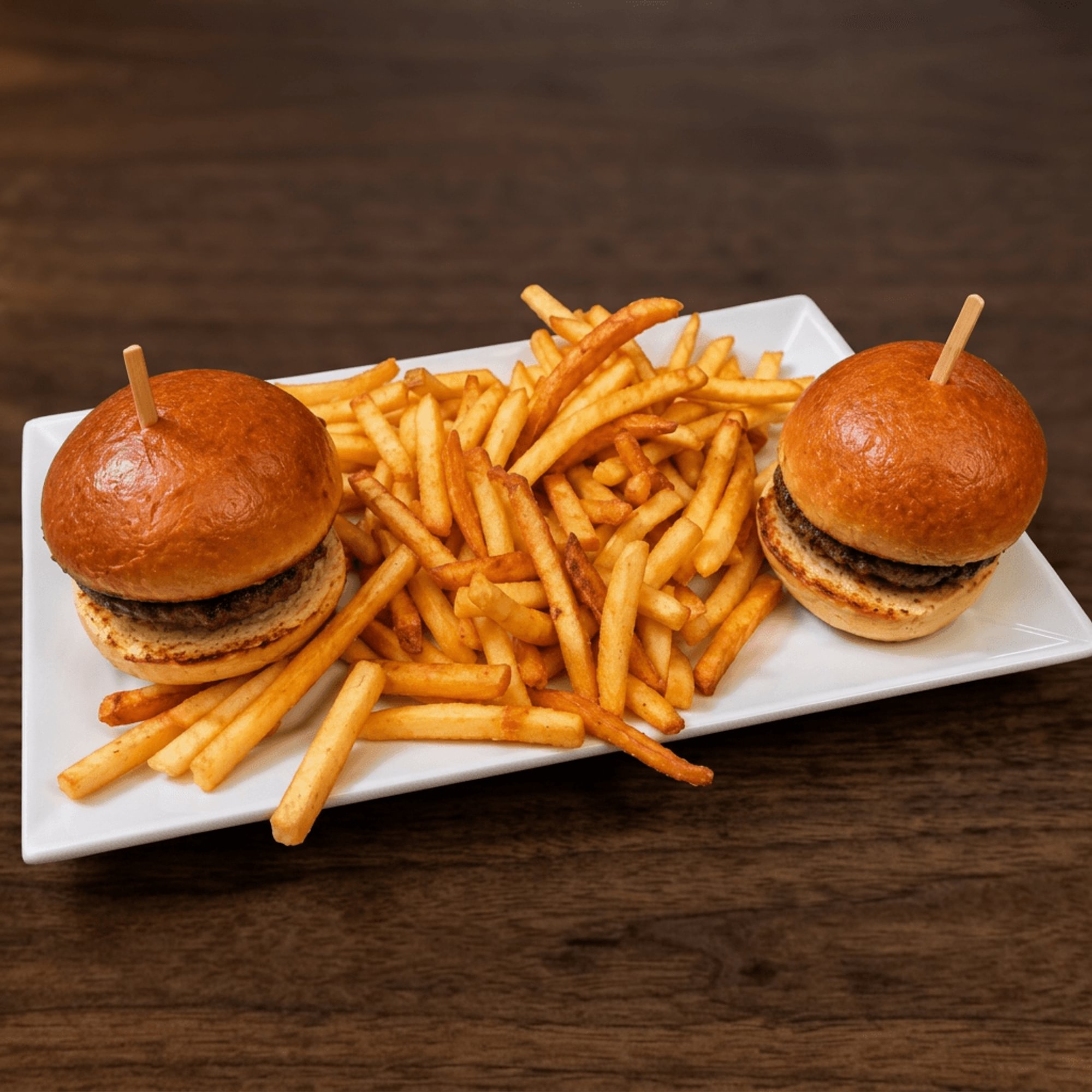 Mini Burger & Fries