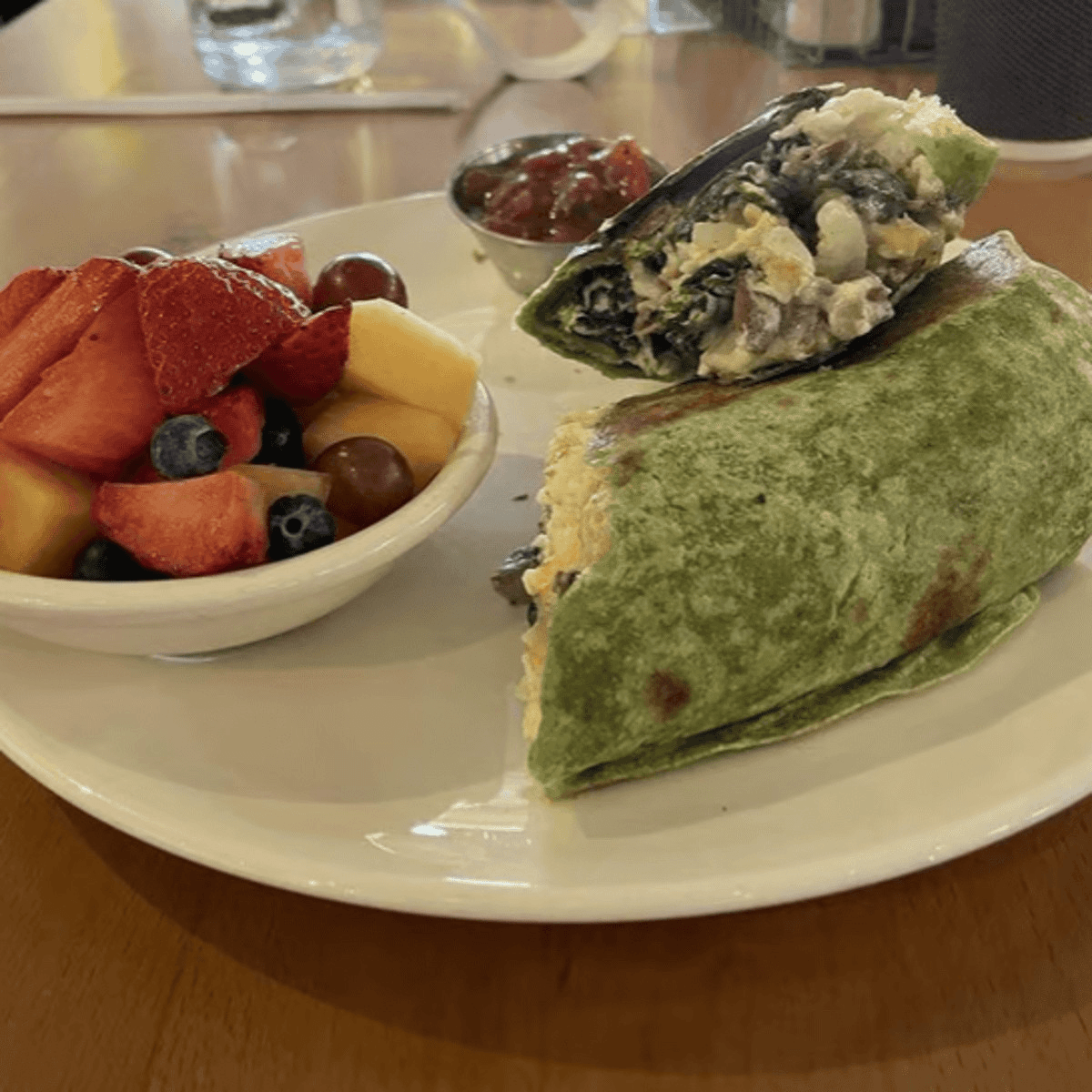 Egg White Delight Wrap