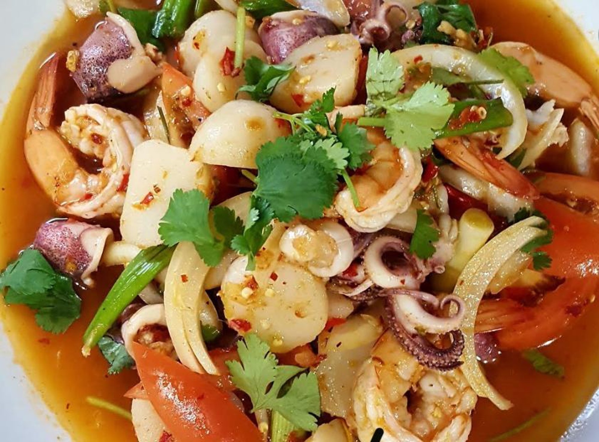 Seafood salad