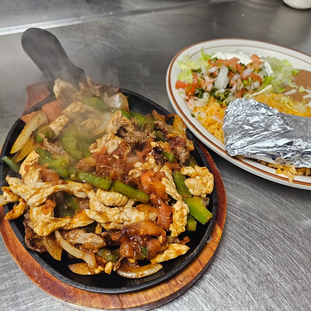 Chicken, Steak or Combo Fajita