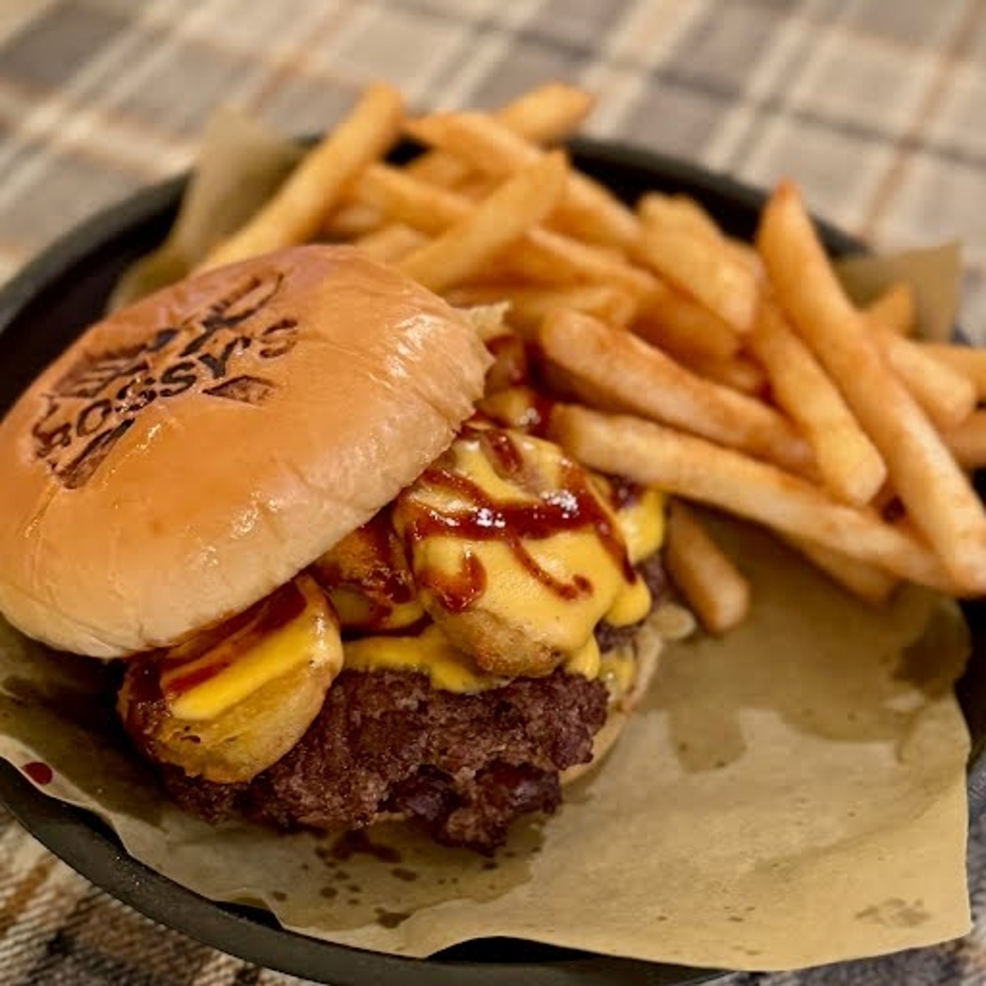 Drunken Pickle Smashburger