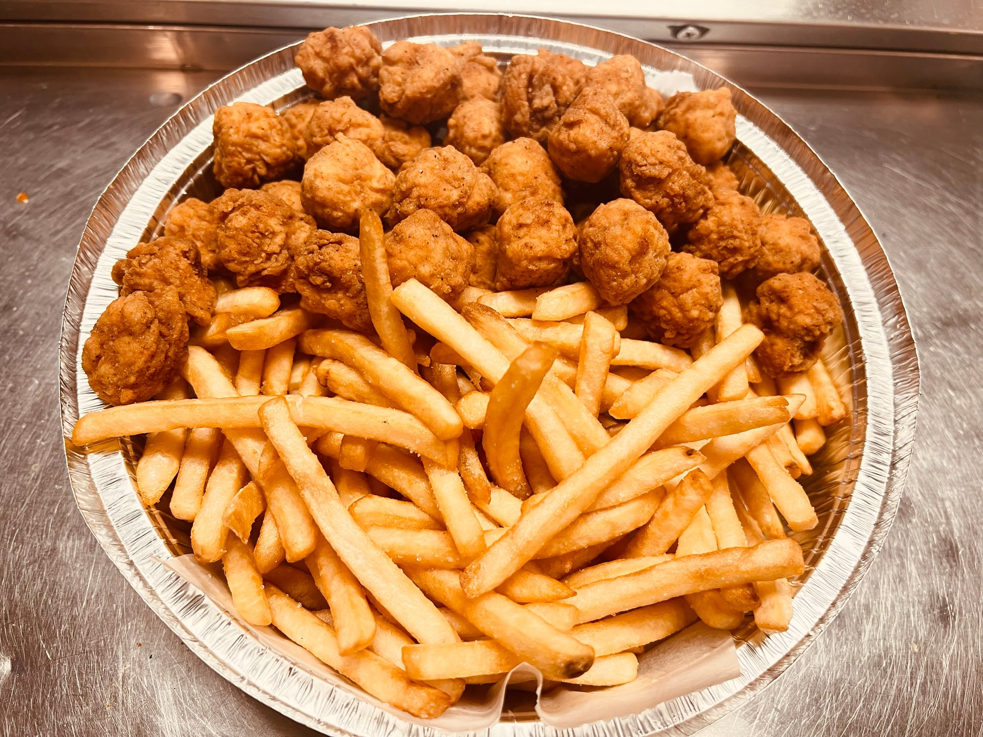 Popcorn Chicken & Fries