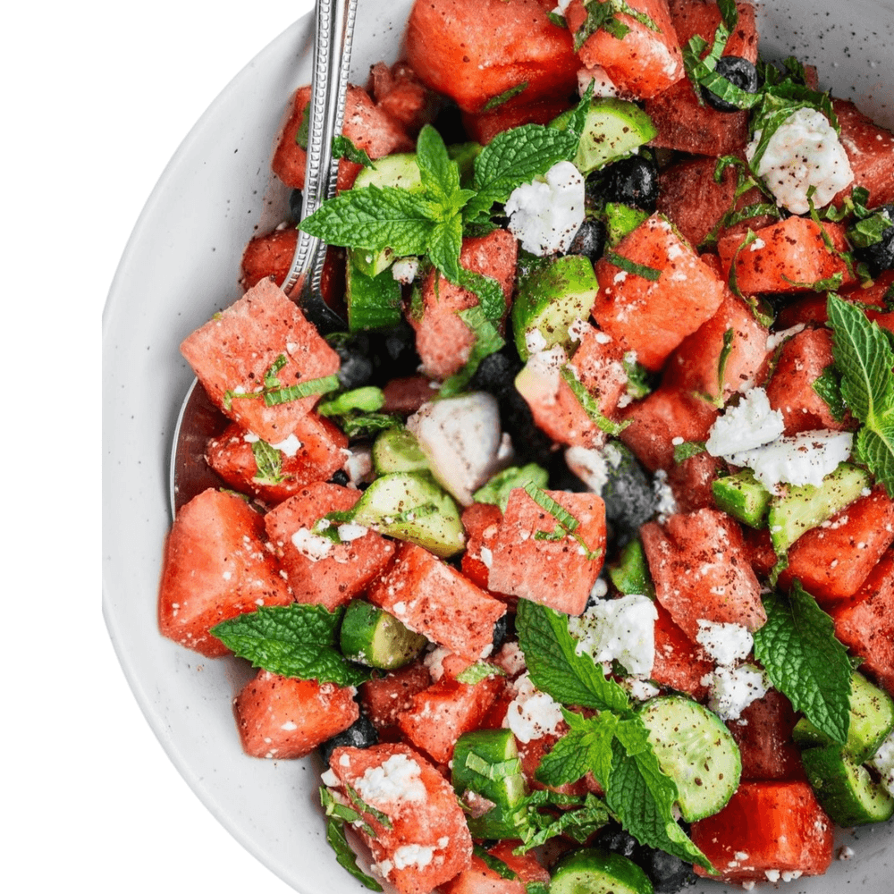 Greek Watermelon Salad