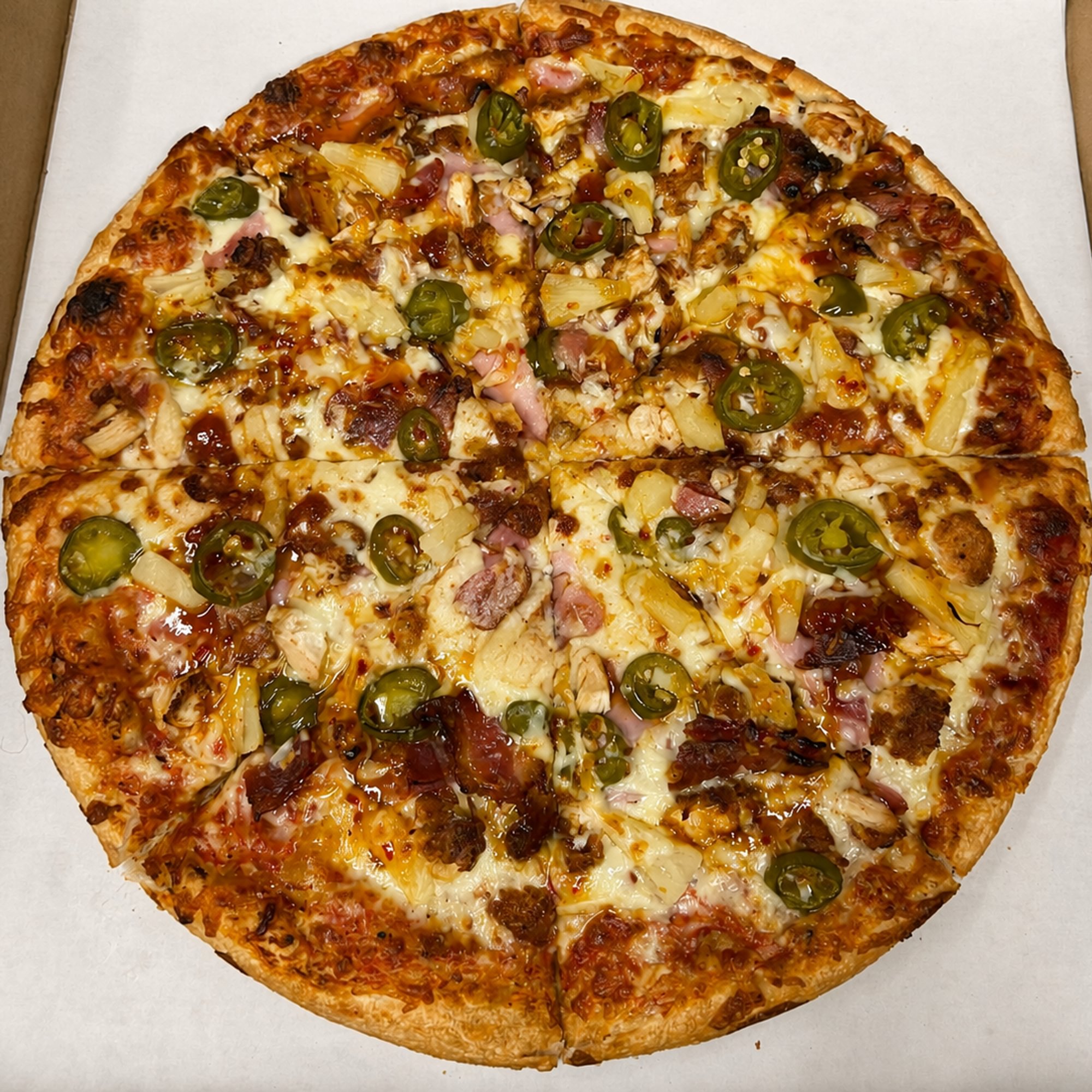 Jamaican Jerk Pizza