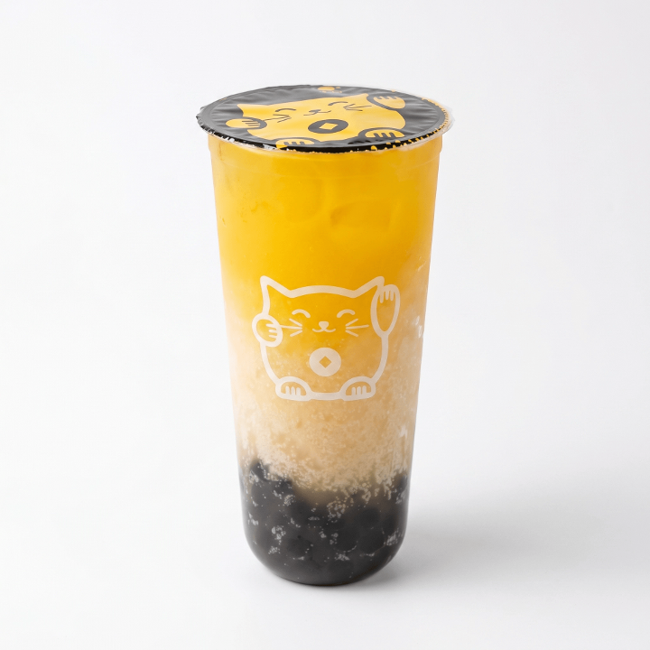 Golden Orange Splash