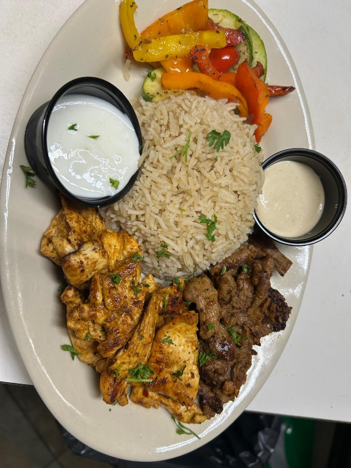 Mixed Shawarma Platter