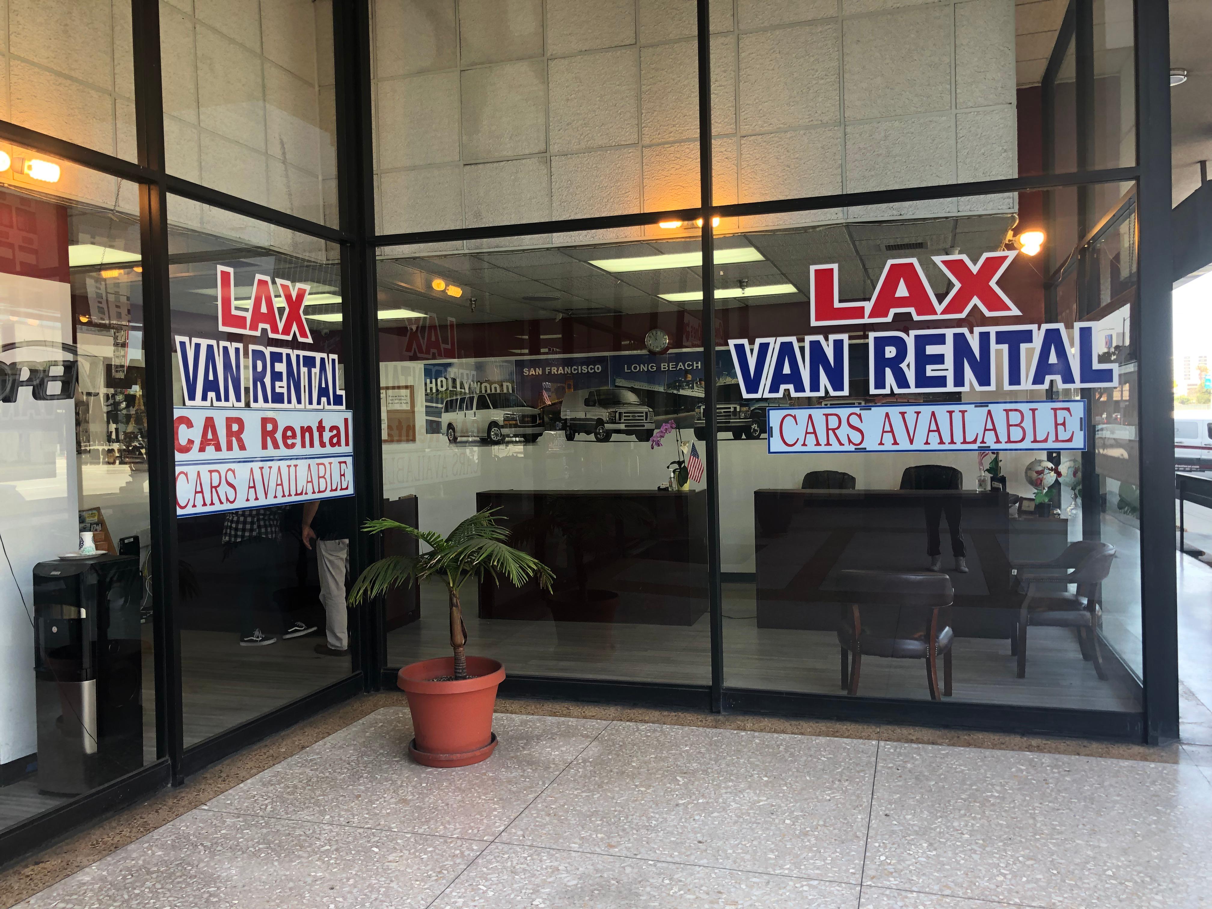 lax van rental Photo