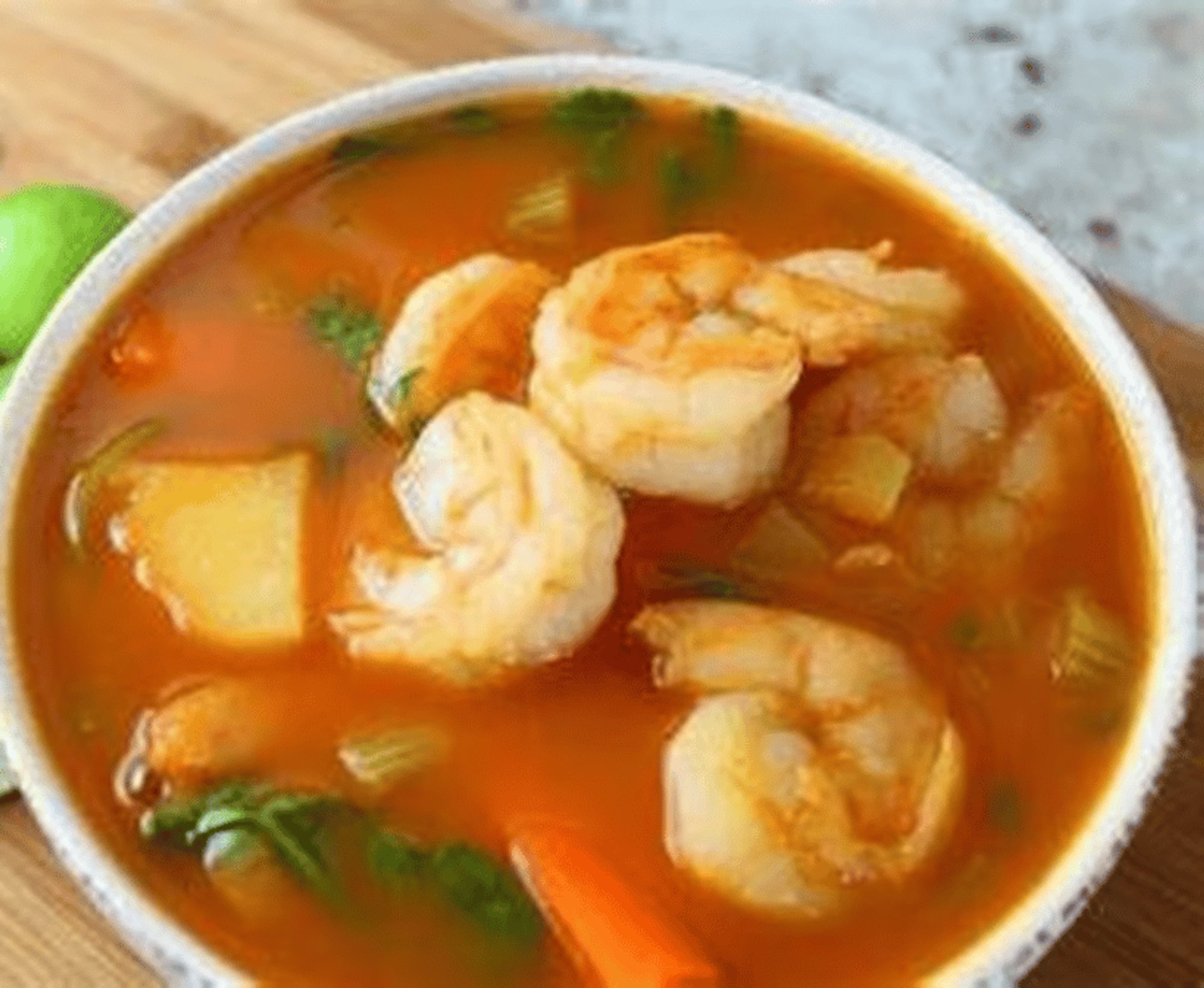 Caldo De Camaron Bowl