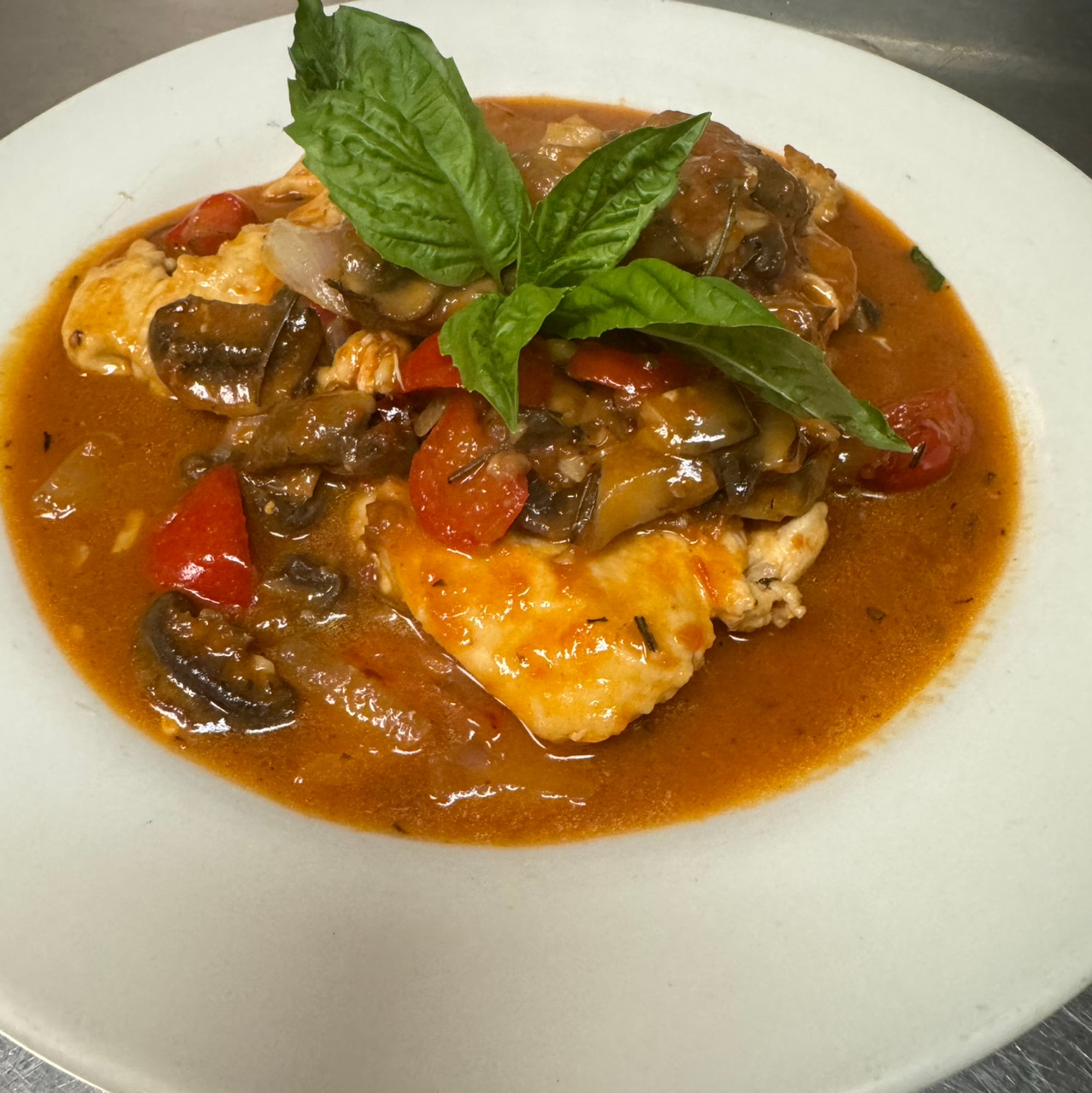 Chicken Cacciatore Rosso