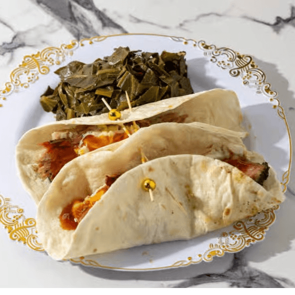 Brisket Tacos with Small Side