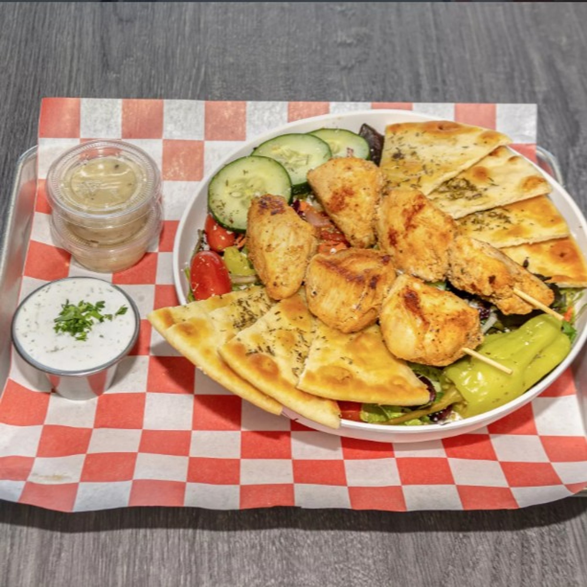 Supreme Kabob Salad