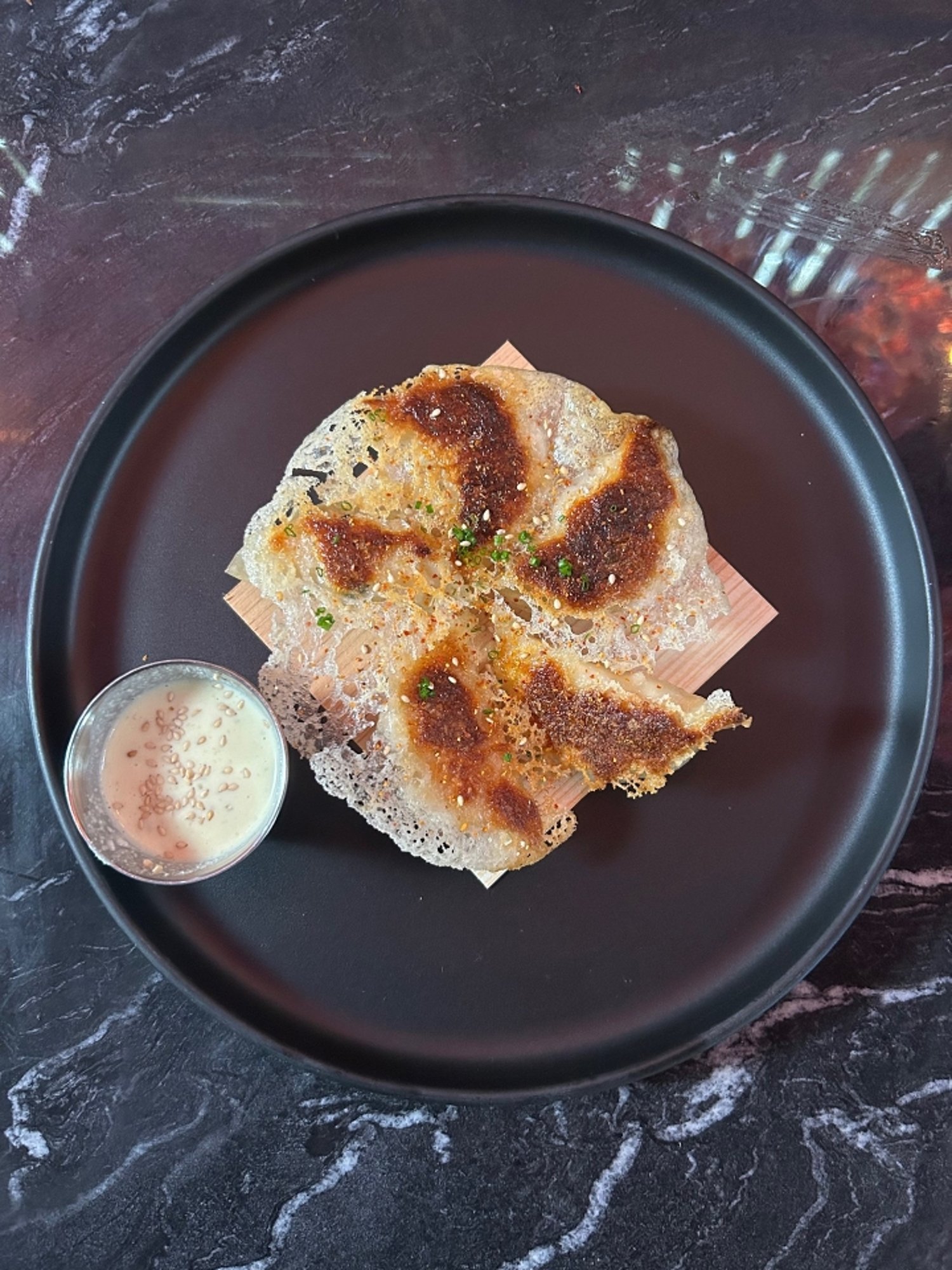 Crispy Lobster Potsticker
