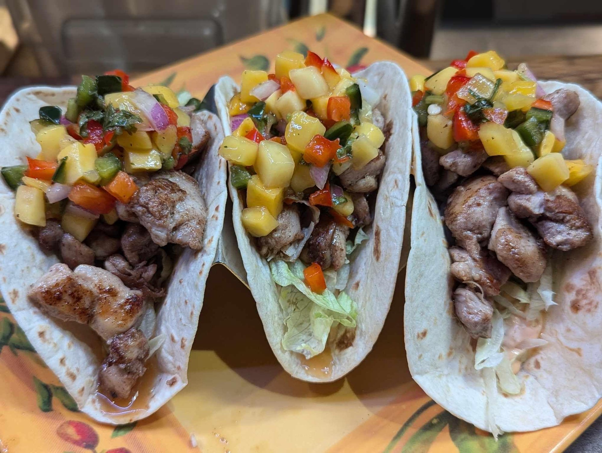 Jerk Chicken Taco