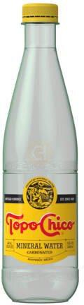 Topo Chico Mineral Water Plastic Bottle 15.5oz