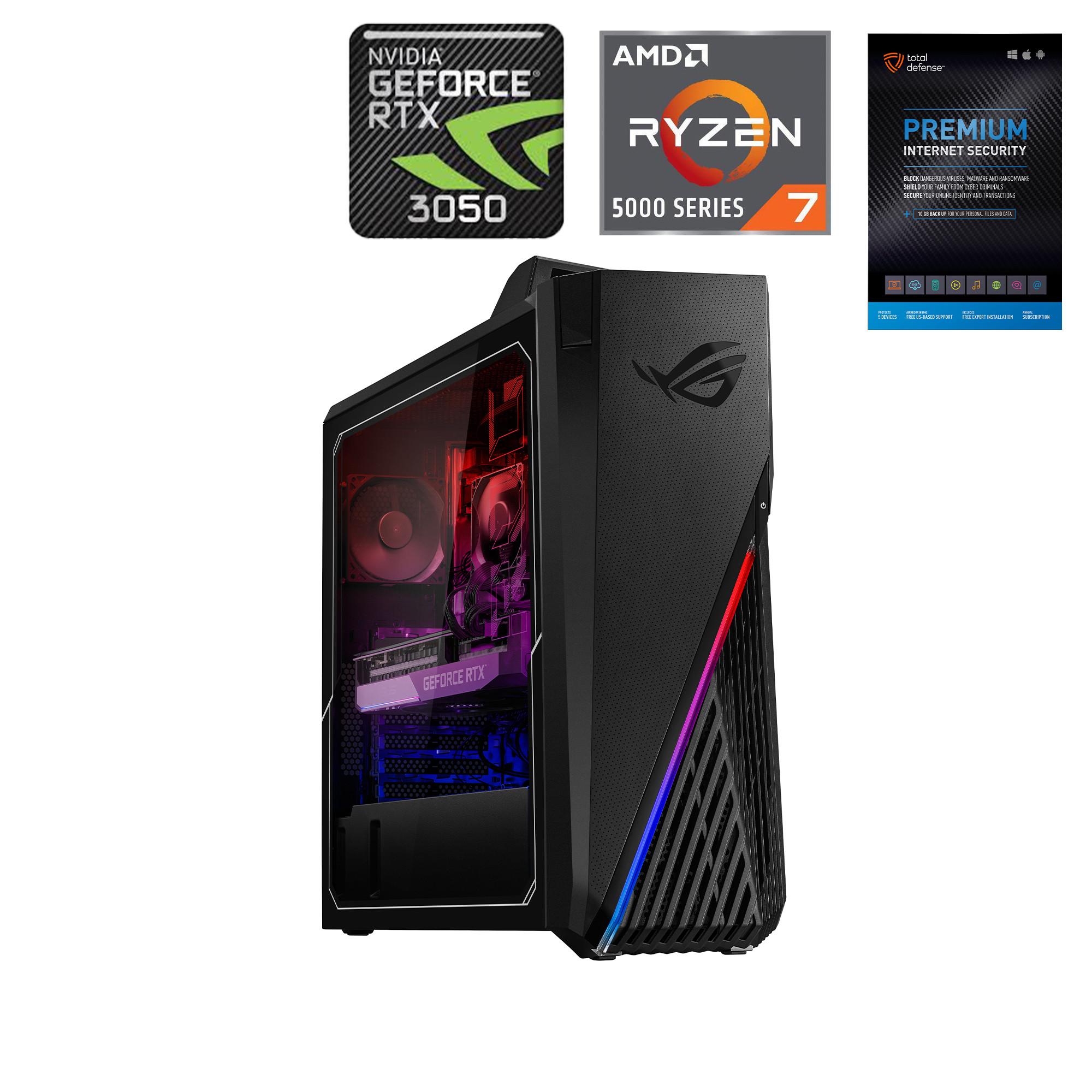 ASUS ROG Gaming Desktop w/ Total Defense