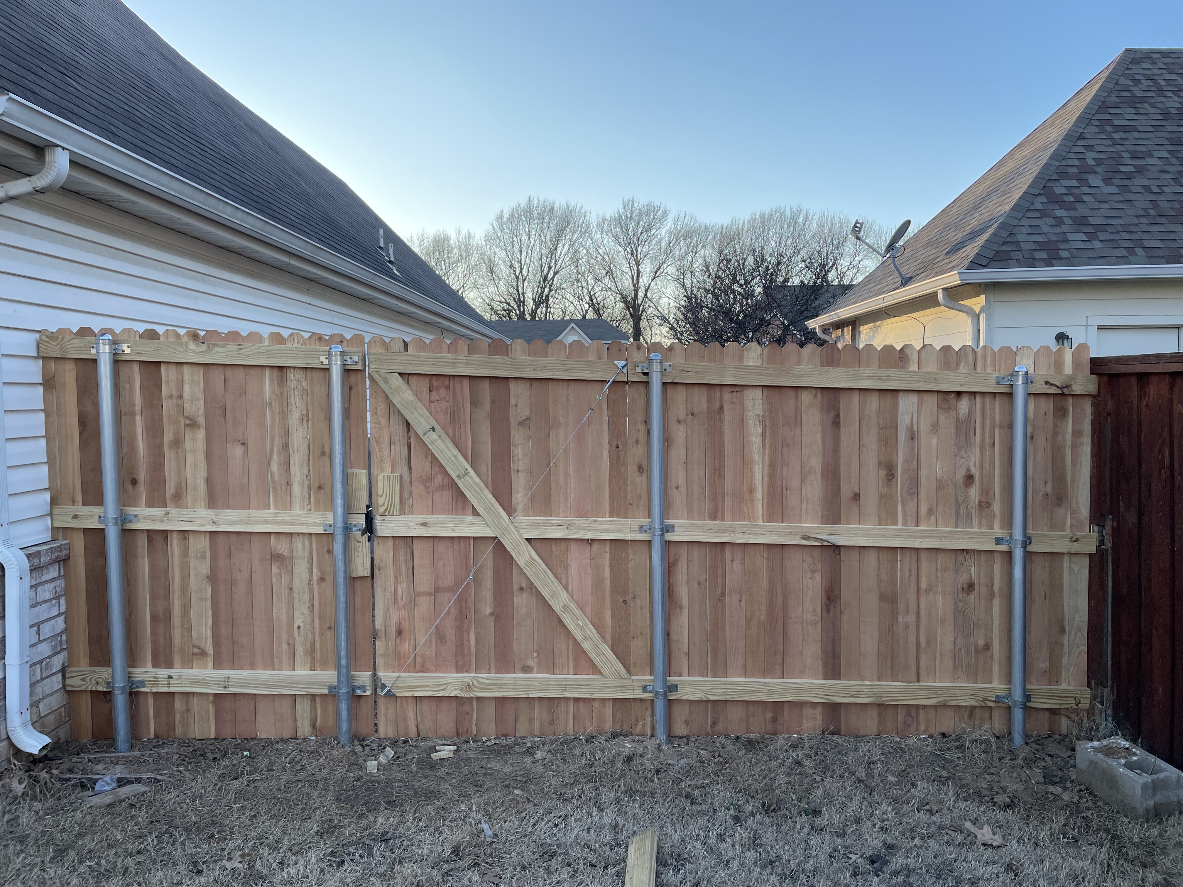 Top Rail Fence Oklahoma City Image