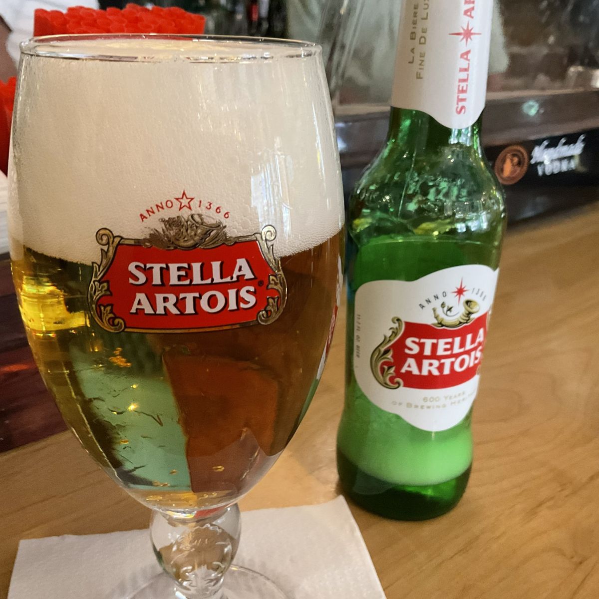 Stella Artois (5.2% ABV)