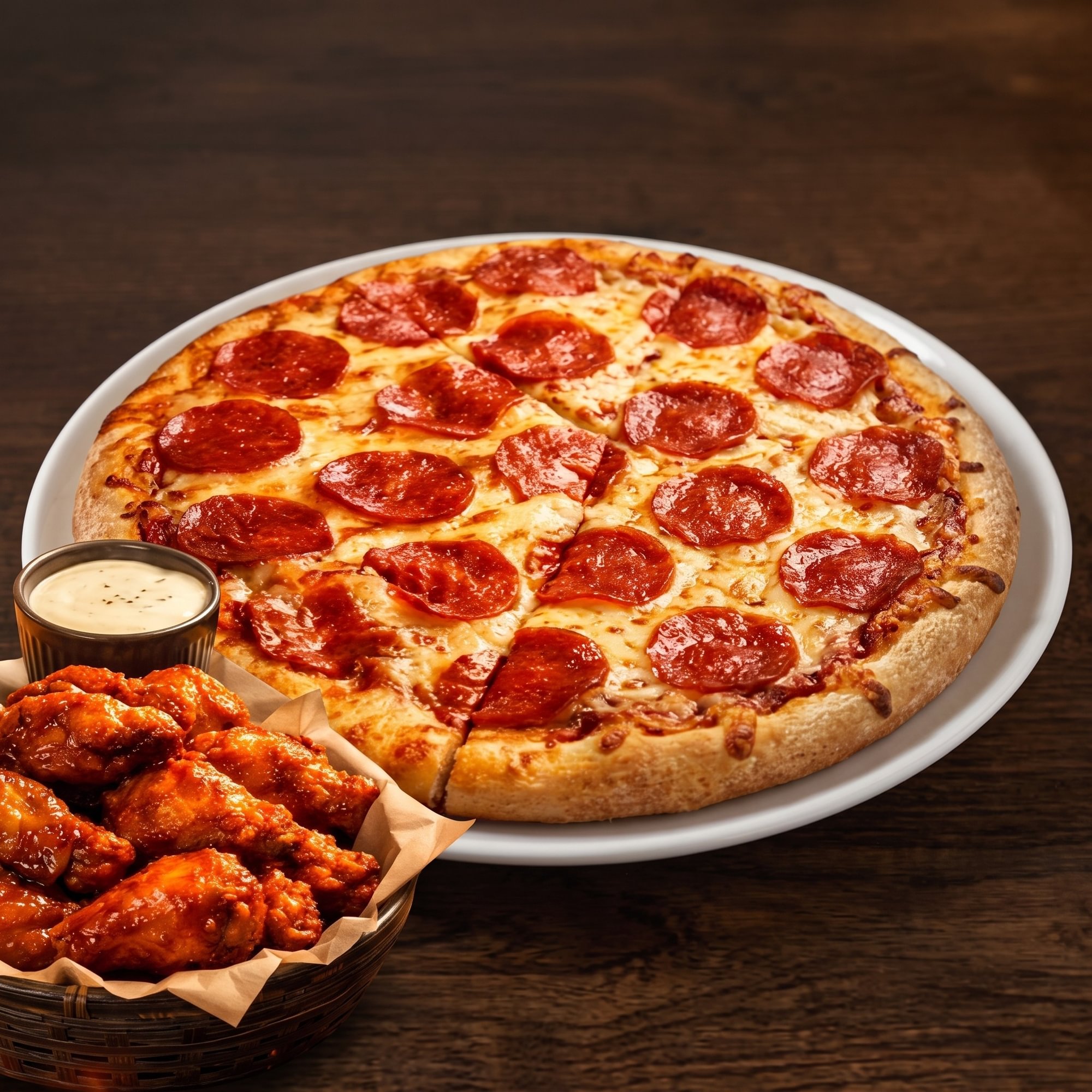 Special Super Bowl Pepperoni Pizza