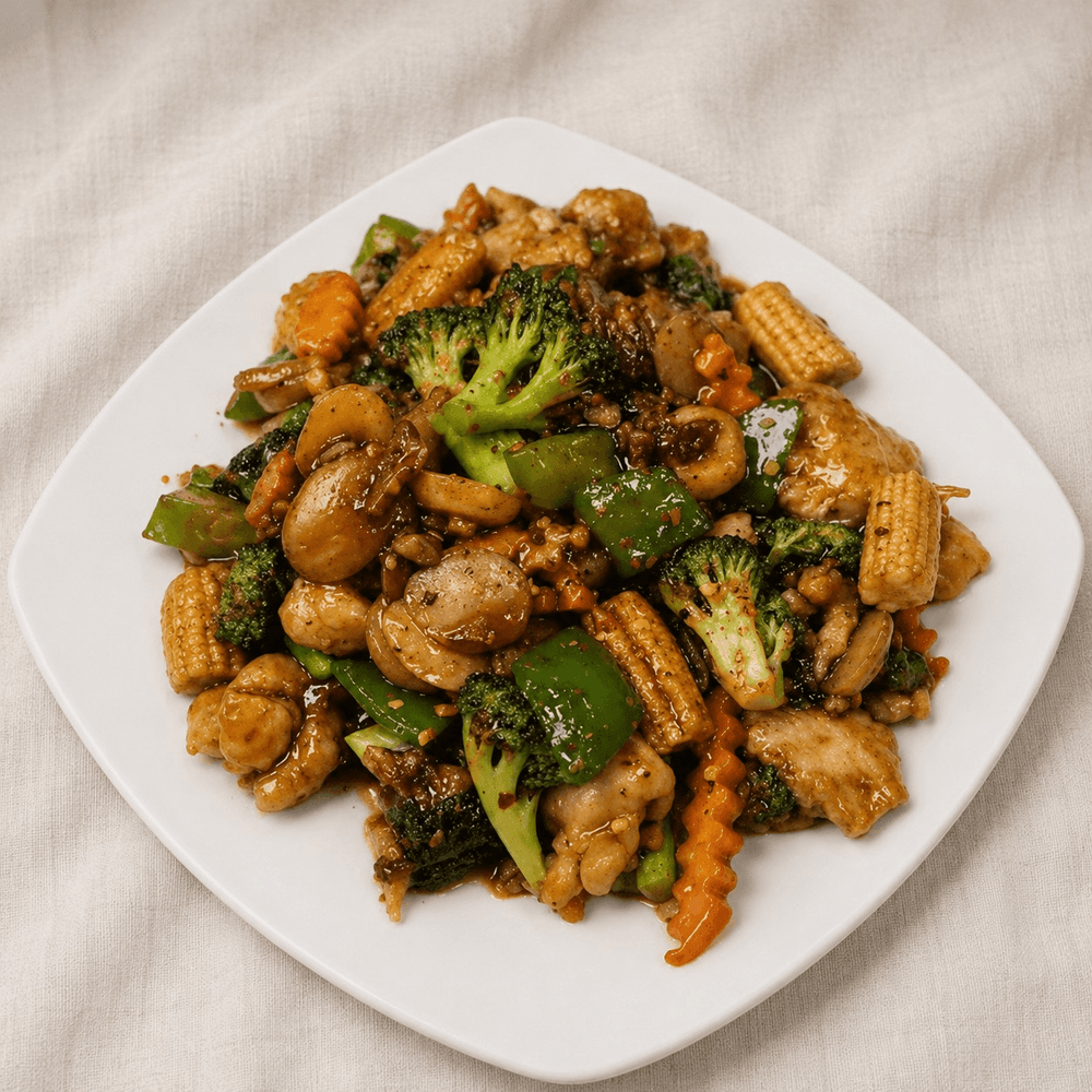 Chicken with Garlic Sauce