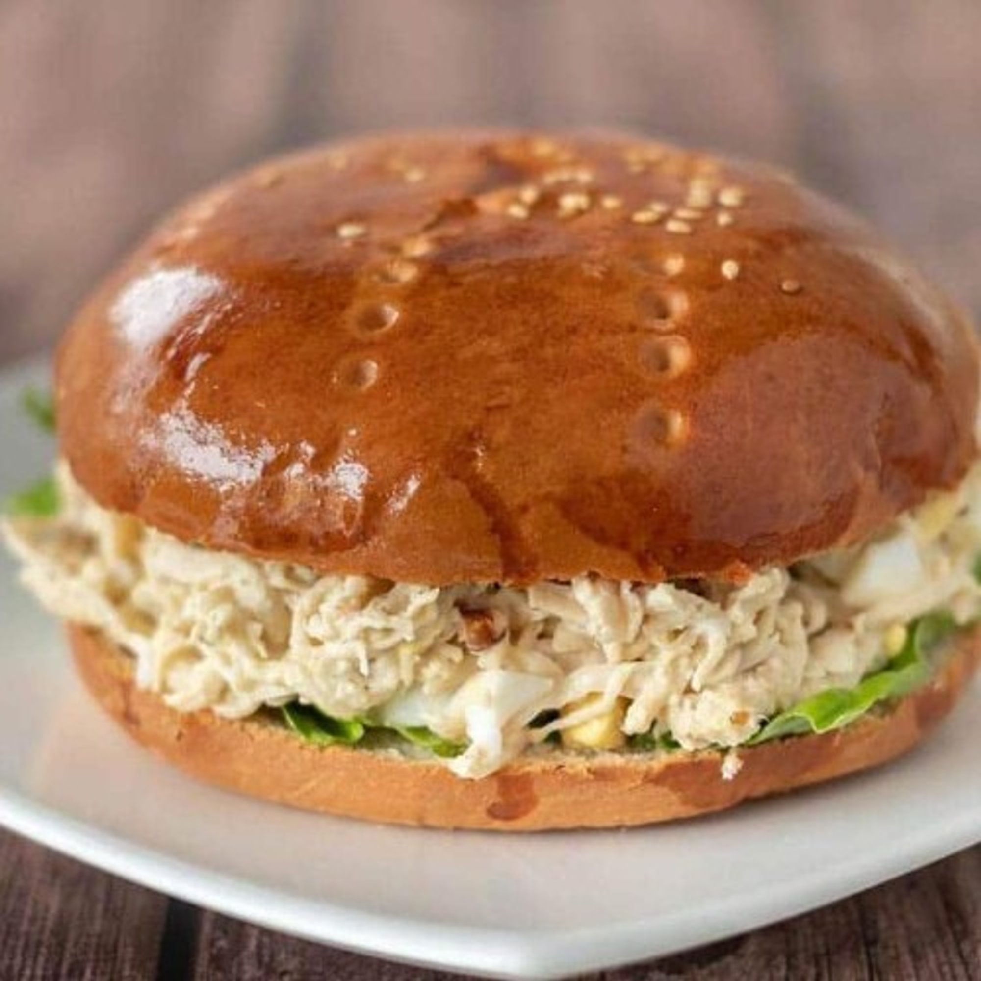 Sandwich De Ensalada De Pollo Peruana