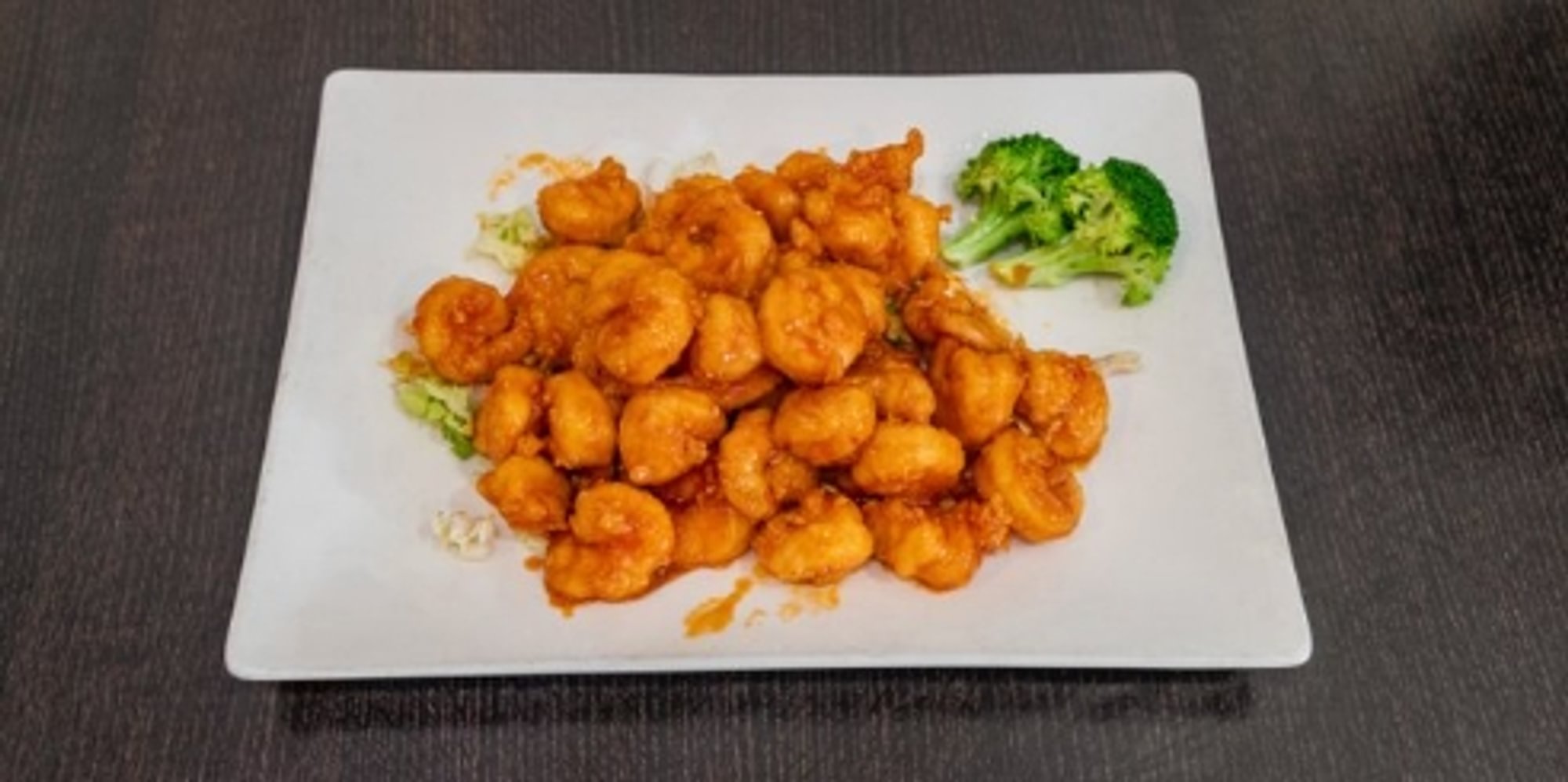 Hot & crispy shrimp / 溜炒虾