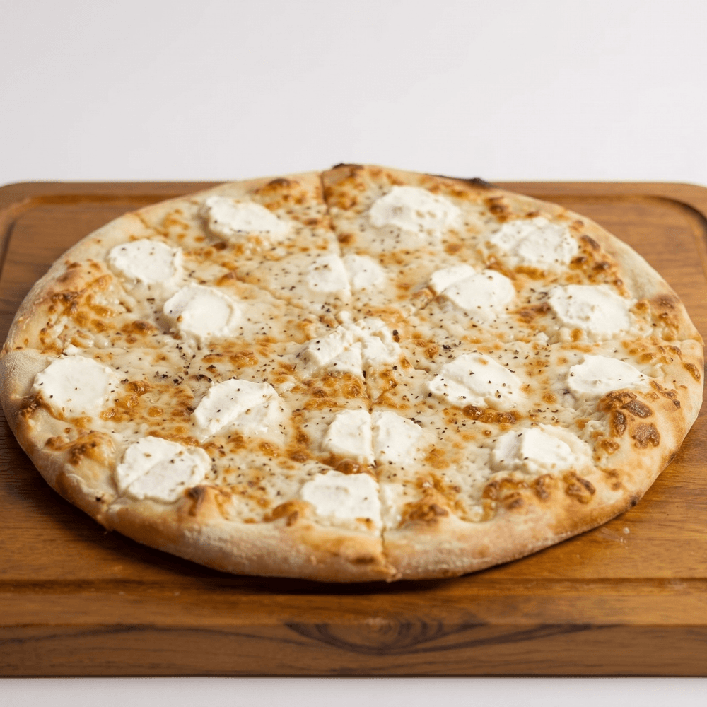 Thin Crust White Pizza