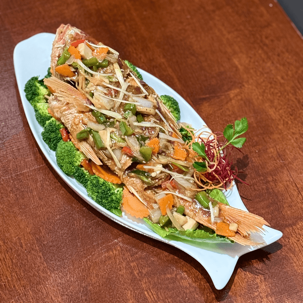 Ginger Sauce Seafood