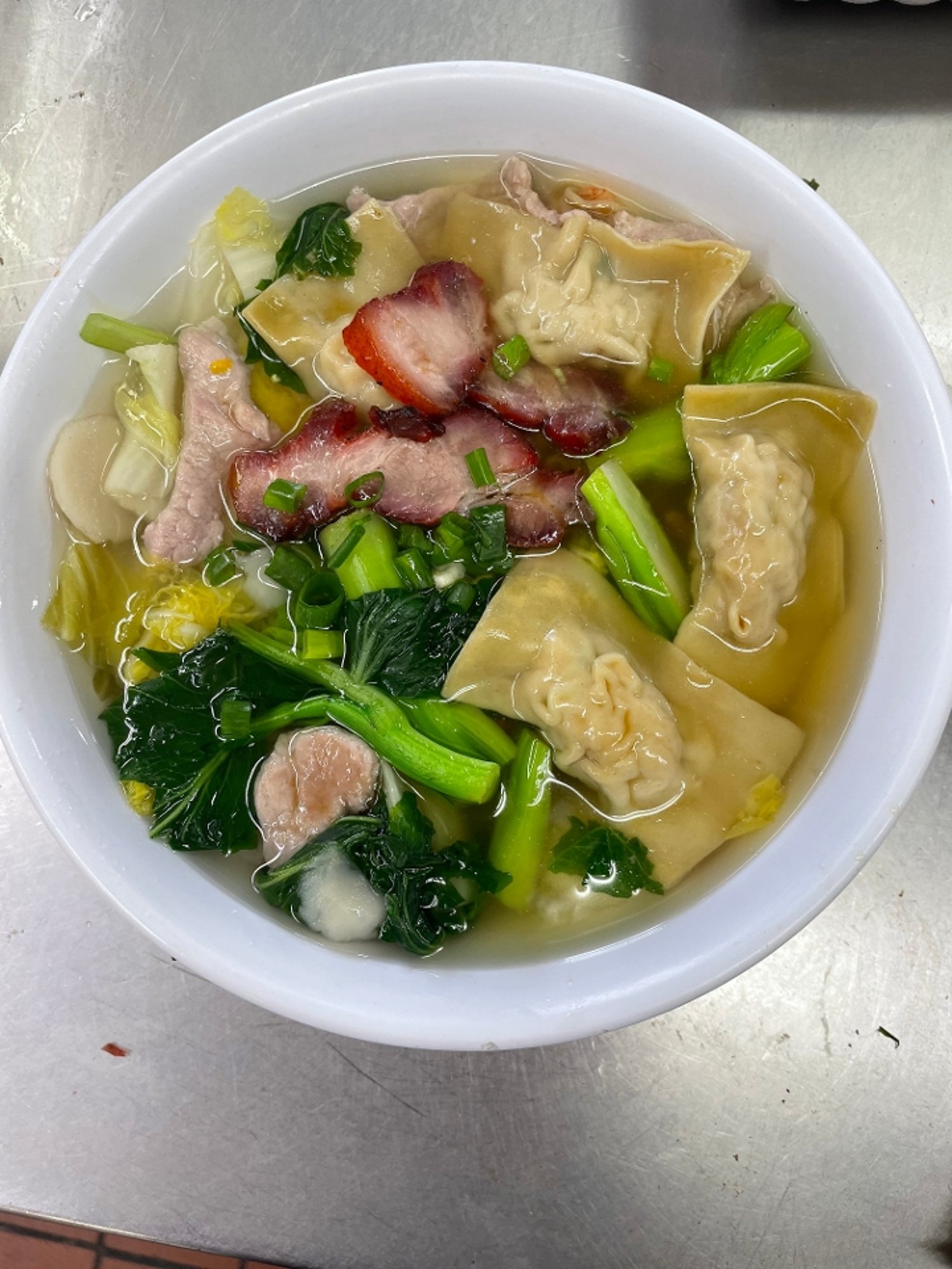 窩水餃 172.Wo Dumplings in Soup (w/meat and shrimp)