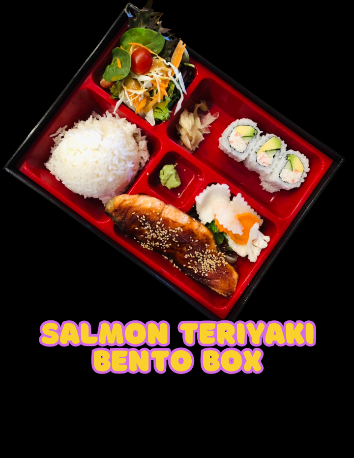 Salmon Teriyaki Bento