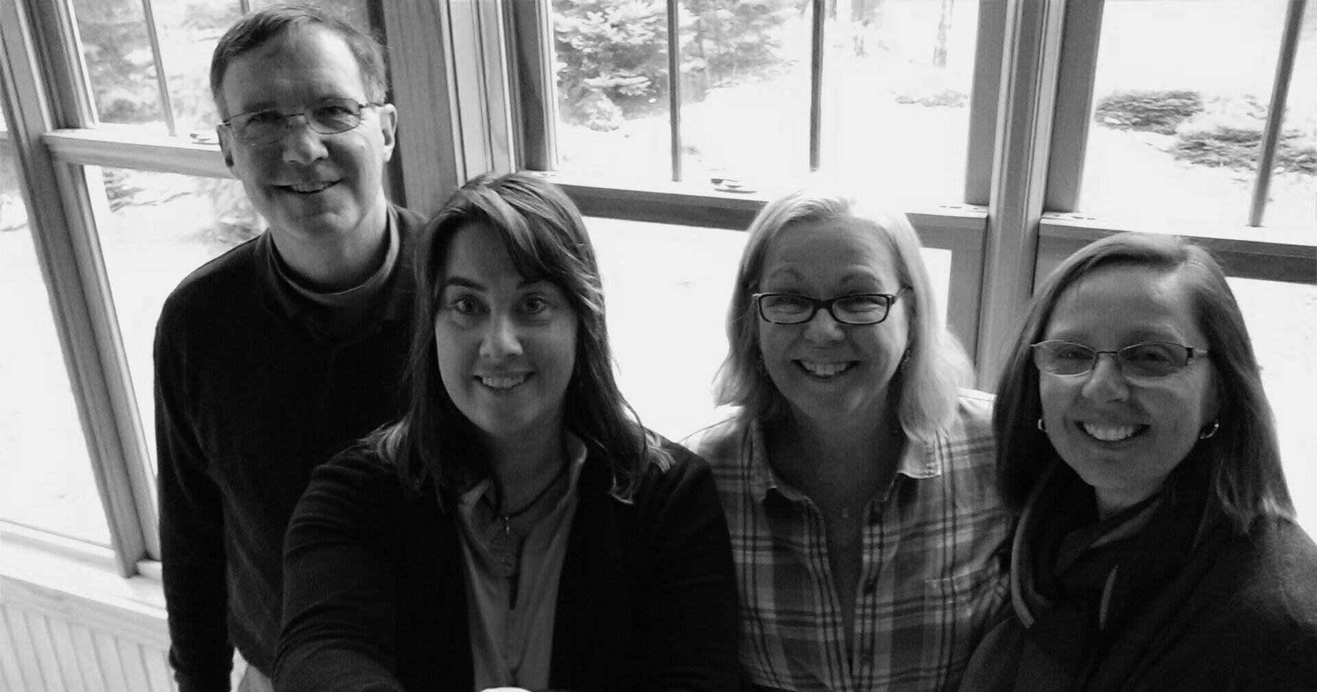 Susan and Kate help Paul & Eileen McCusker celebrate at their new home on Lake Winnipesaukee at Long Bay, Laconia. This marks the sixth time Susan has assisted the McCuskers on a purchase here in the beautiful lakes and mountains regions of New Hampshire. 