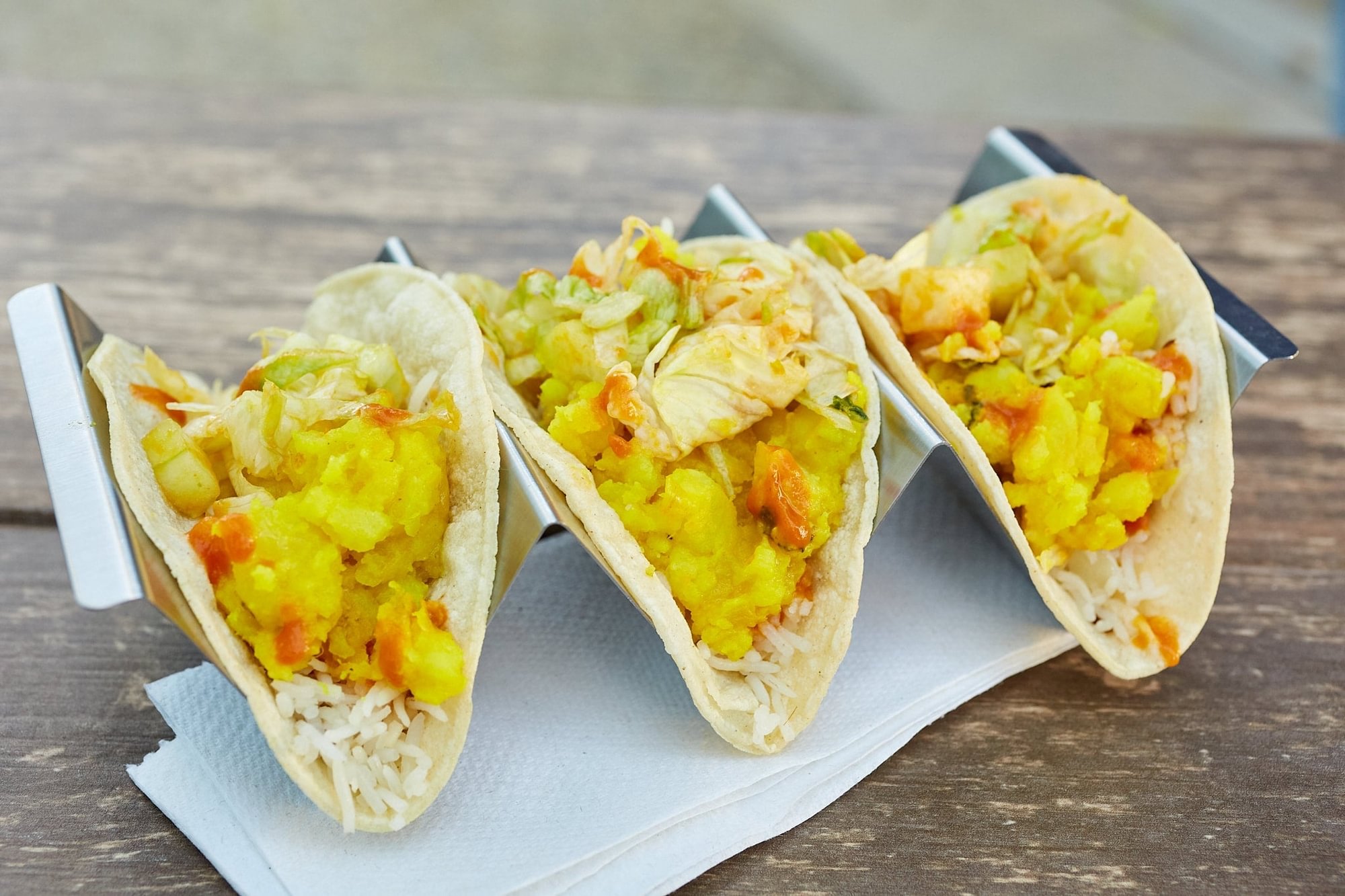 Turmeric Potato Tacos