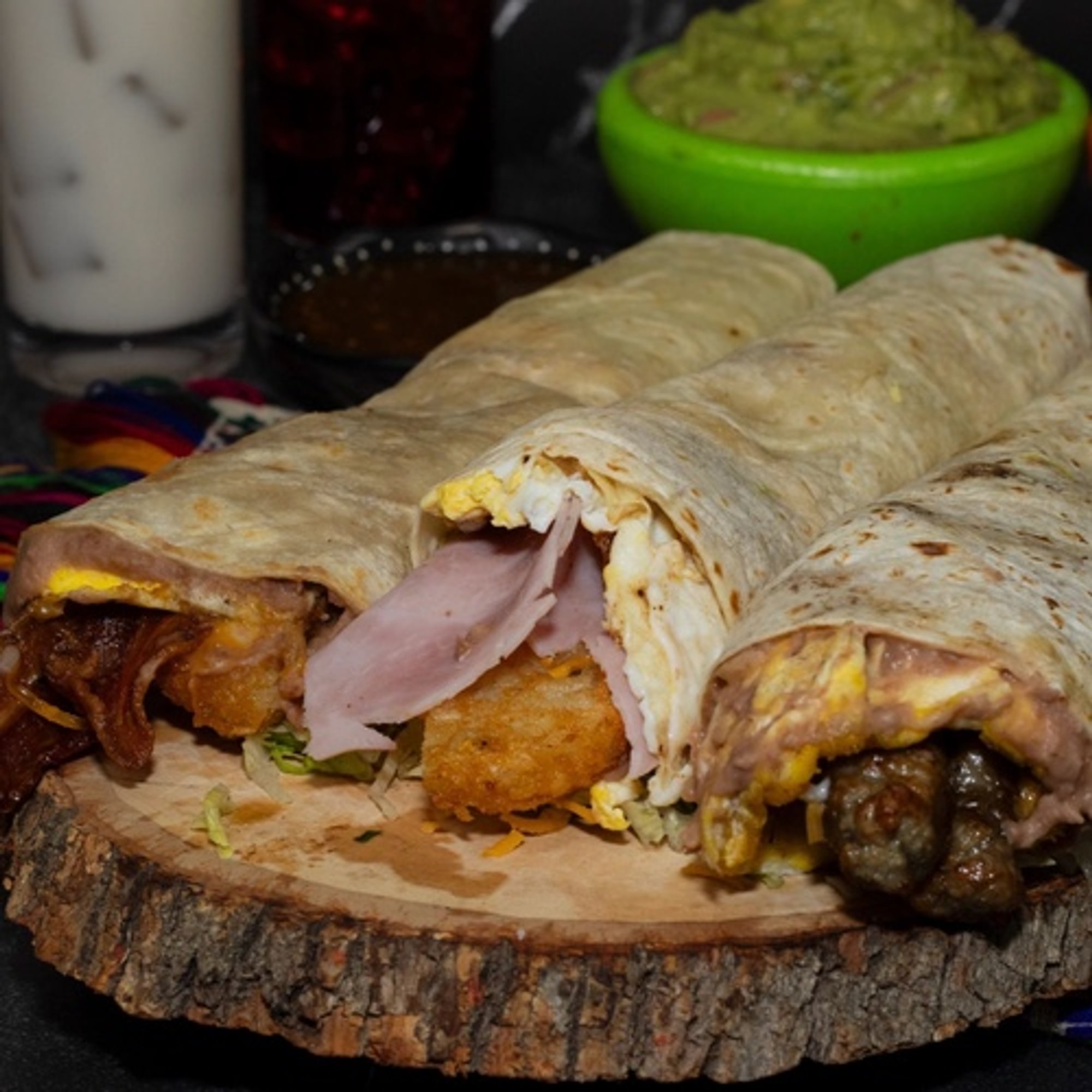 Sausage Breakfast Burrito