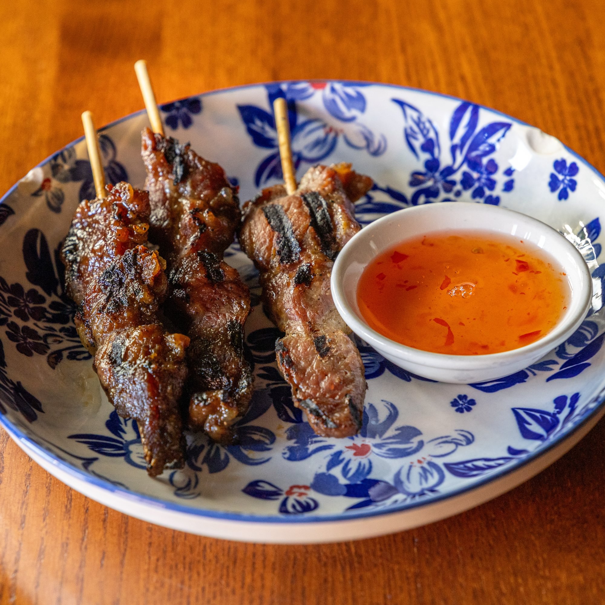 Moo Ping - BBQ Pork Skewers