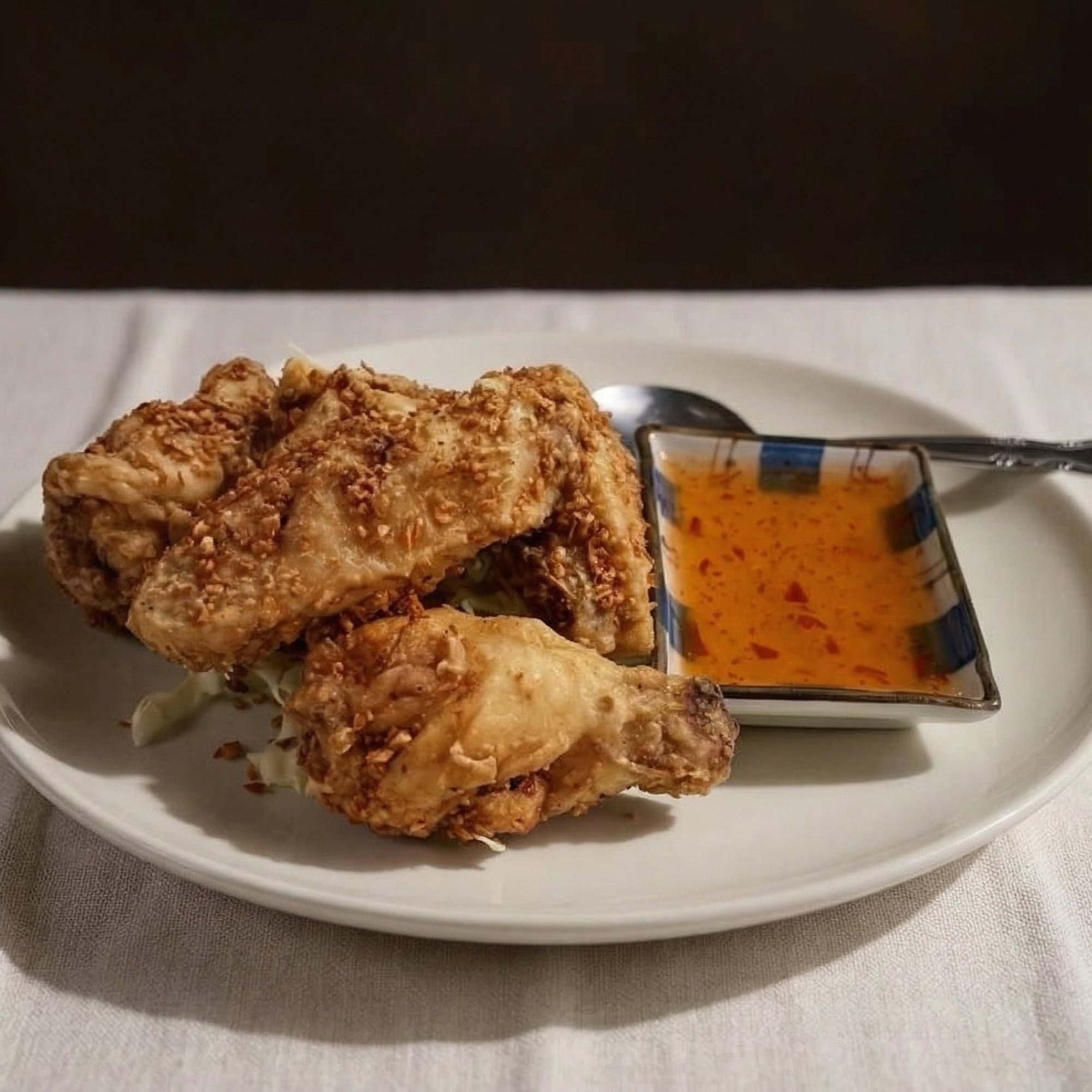 Garlic Wings (5pcs)