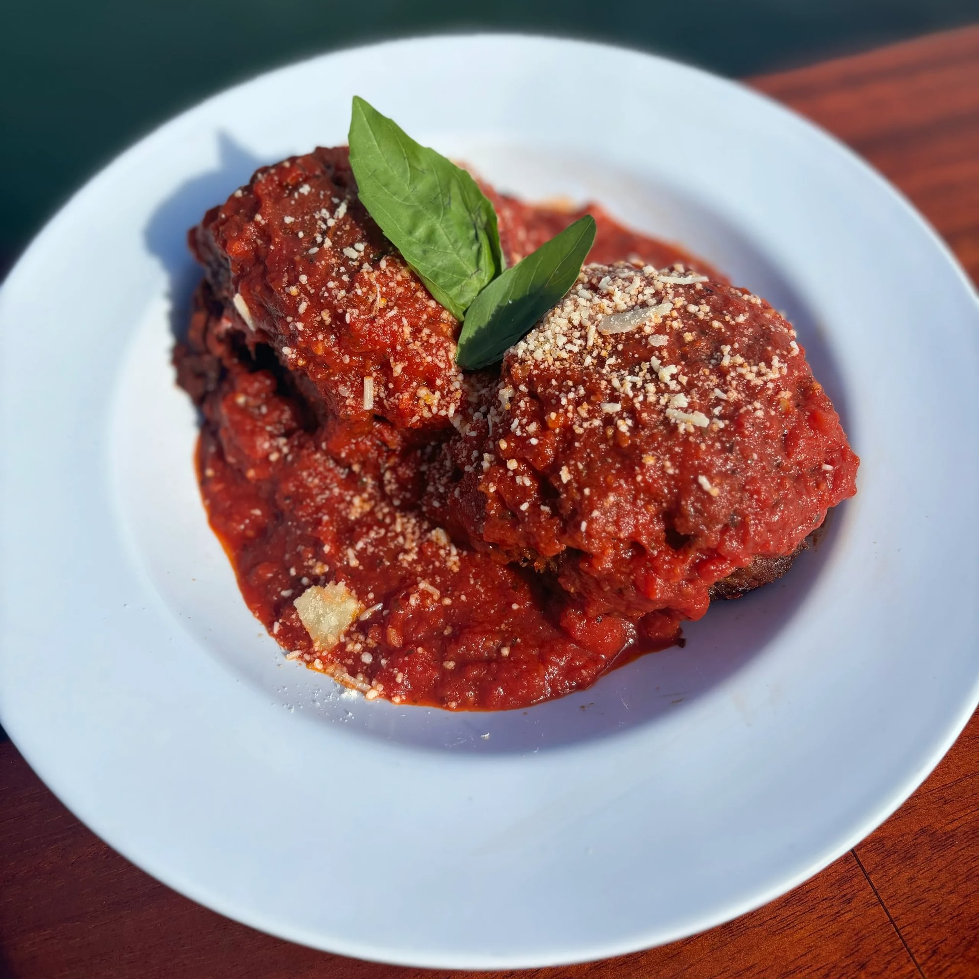 Macri's Homemade Meatball Al Forno