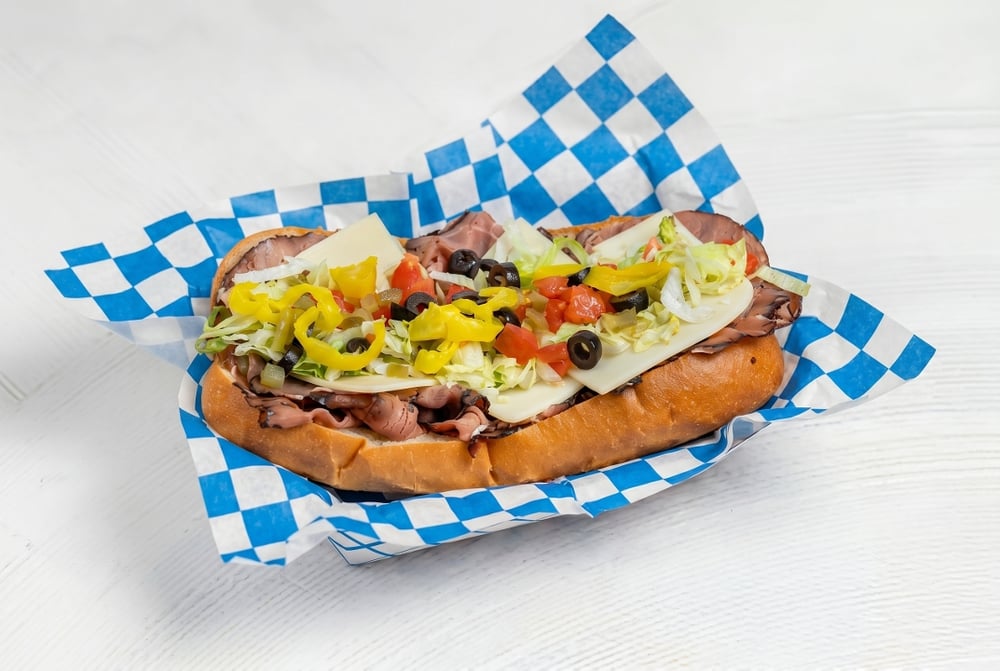 Hot Roast Beef Sub