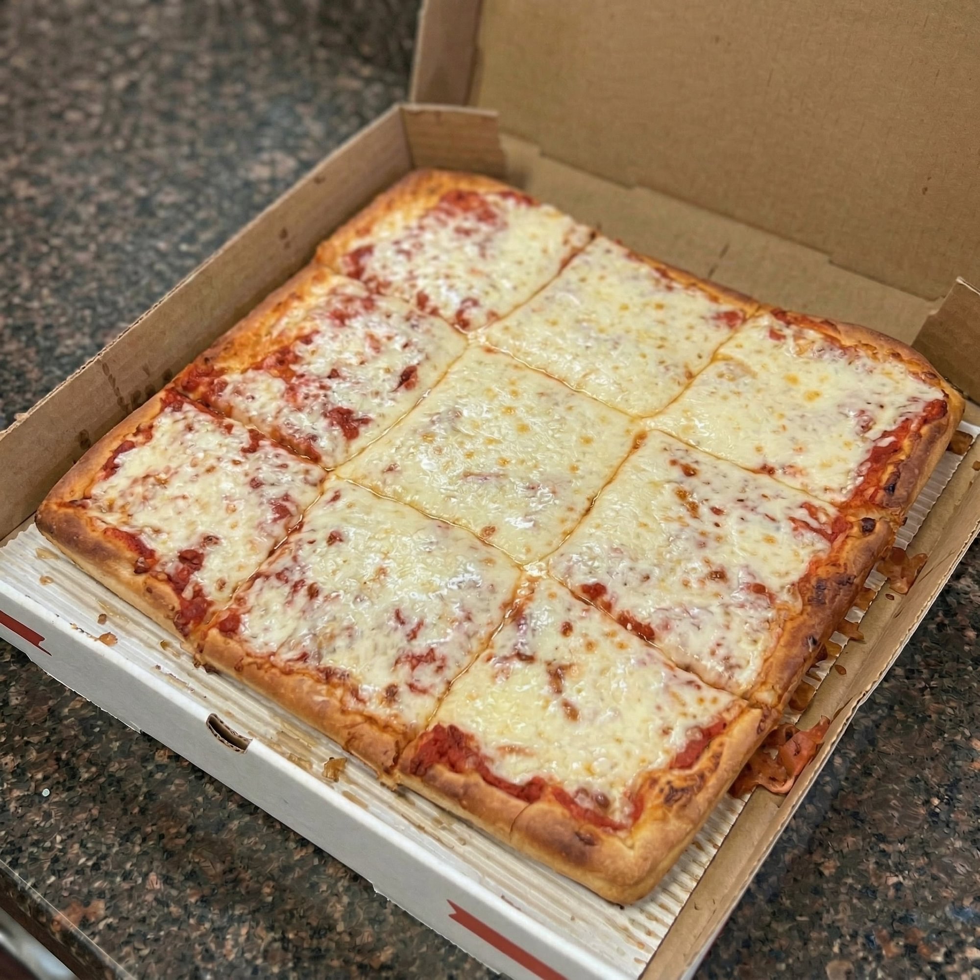 Sicilian Cheese Pizza